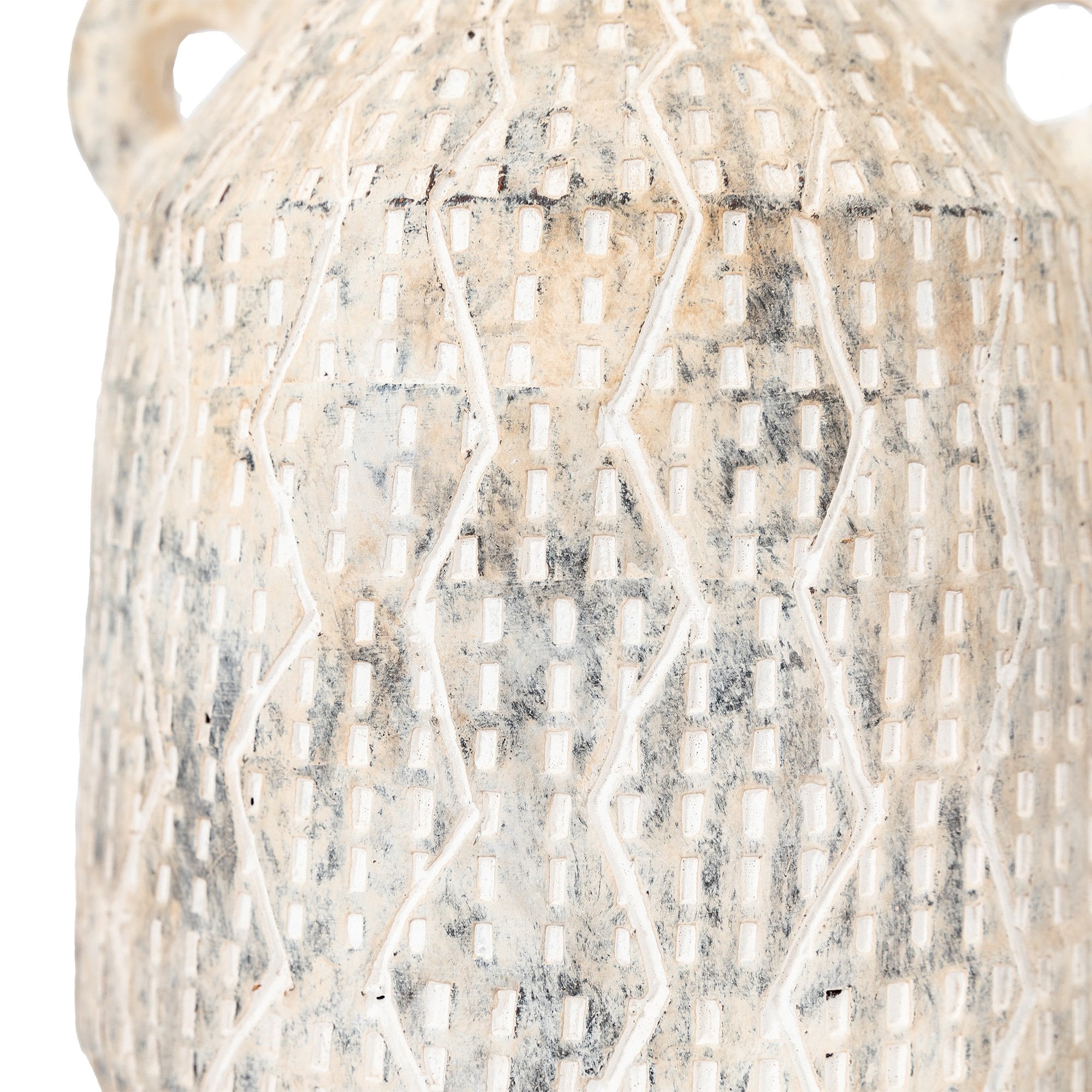 Ica Small Vase Earthy White by Abode