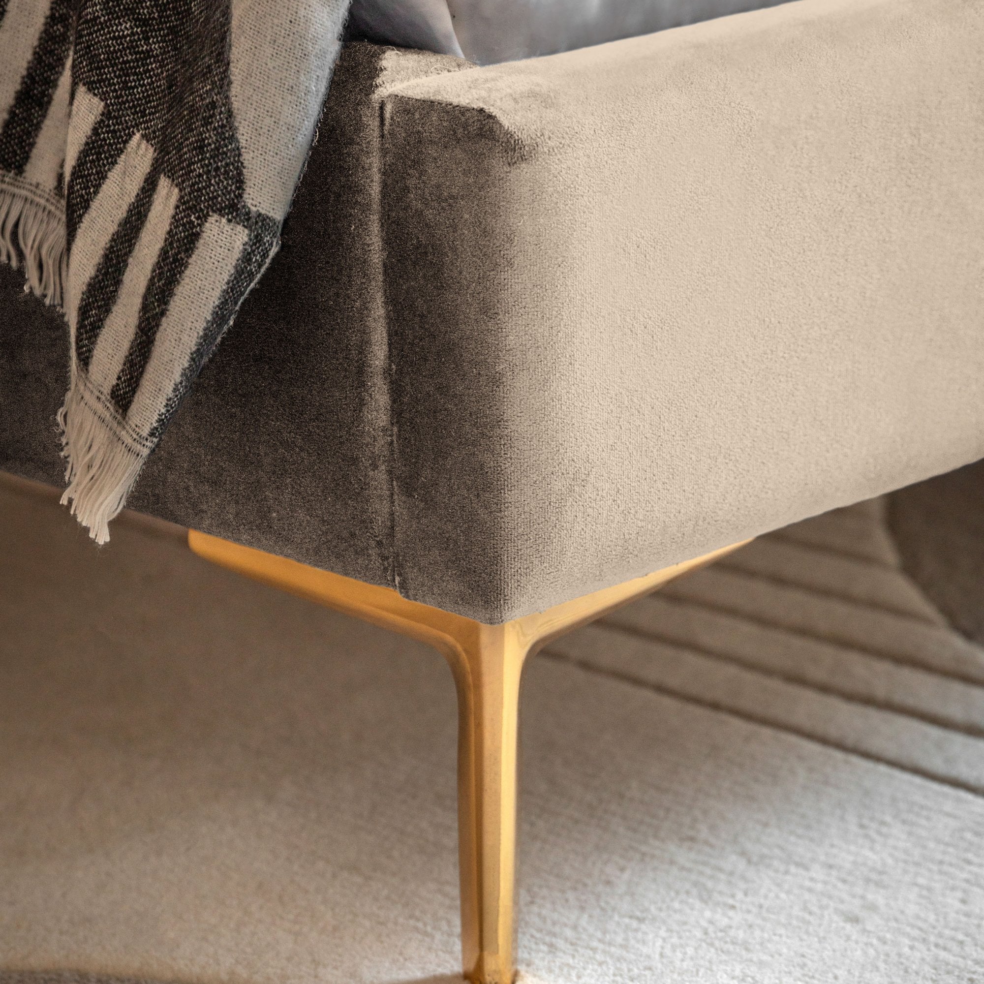 Kensington Latte King Bed by Abode