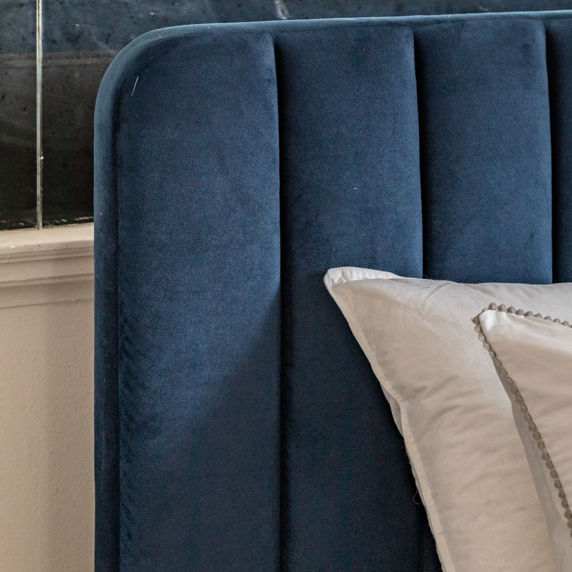 Kensington Indigo Double Bed by Abode