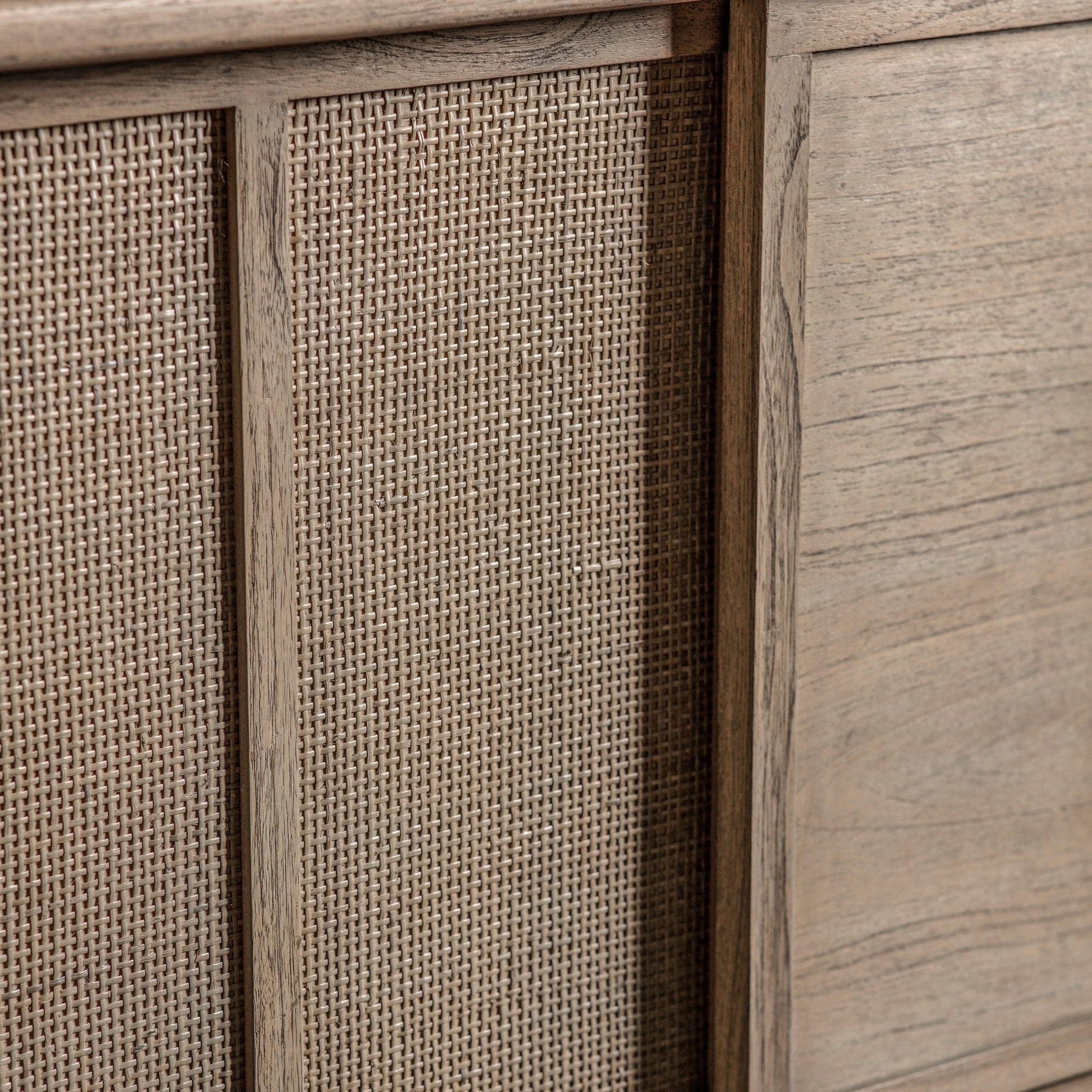 Kyoto Solid Mindi Wood Sideboard by Abode