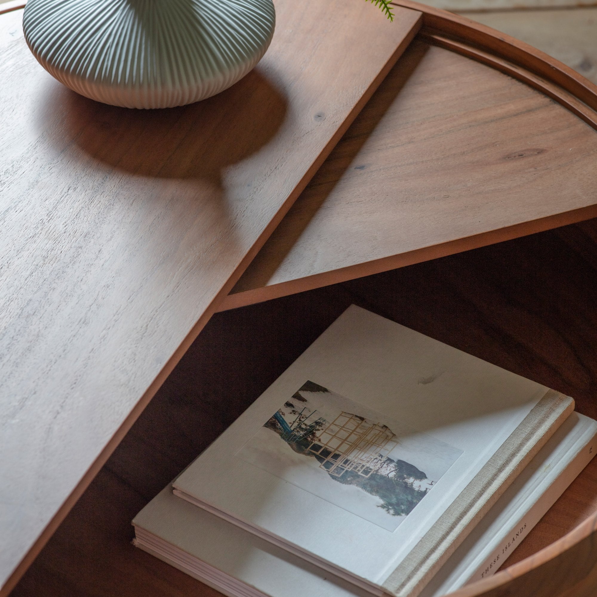 Risby Acacia Wood Coffee Table by Abode