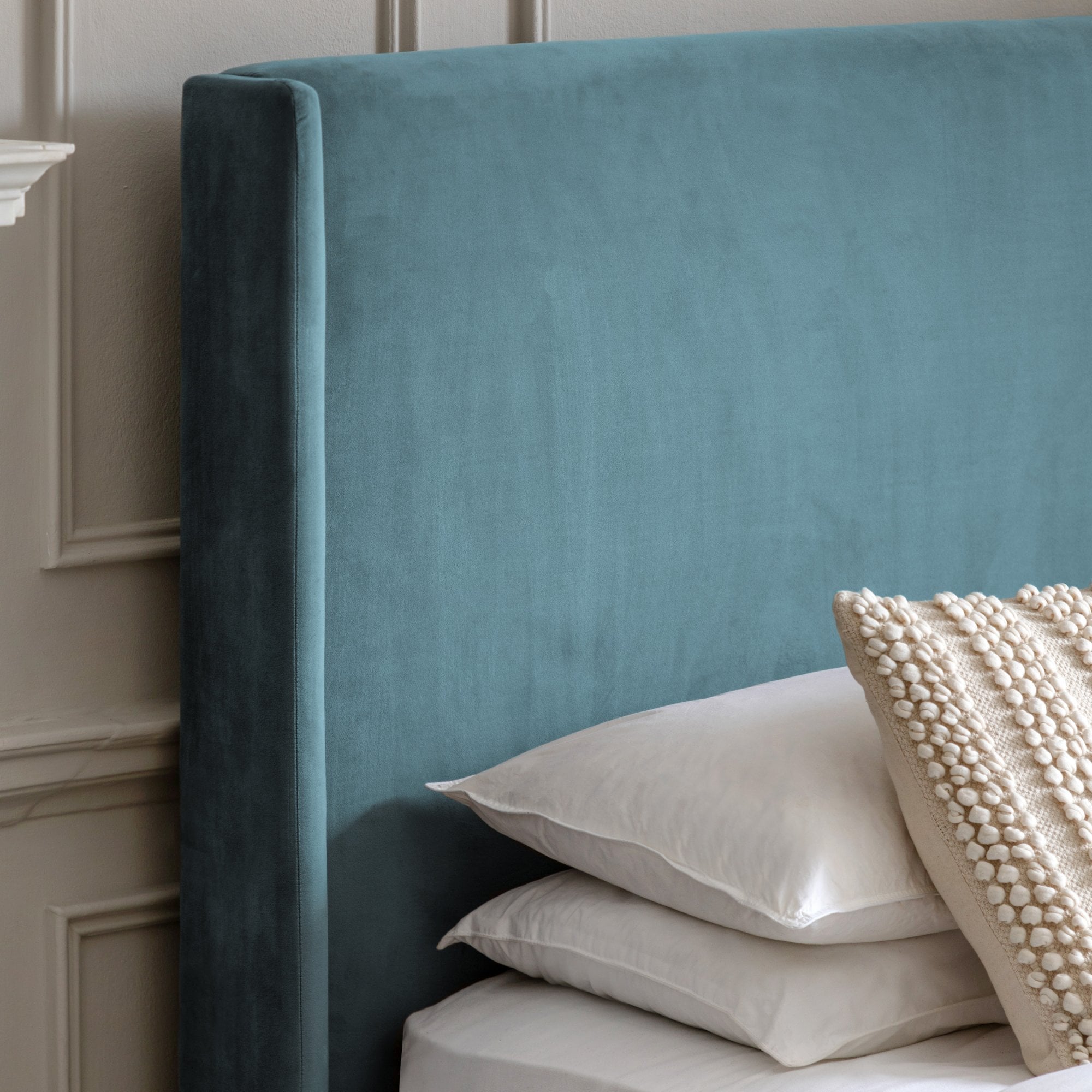 Halstead King Bed Frame Atlantic by Abode