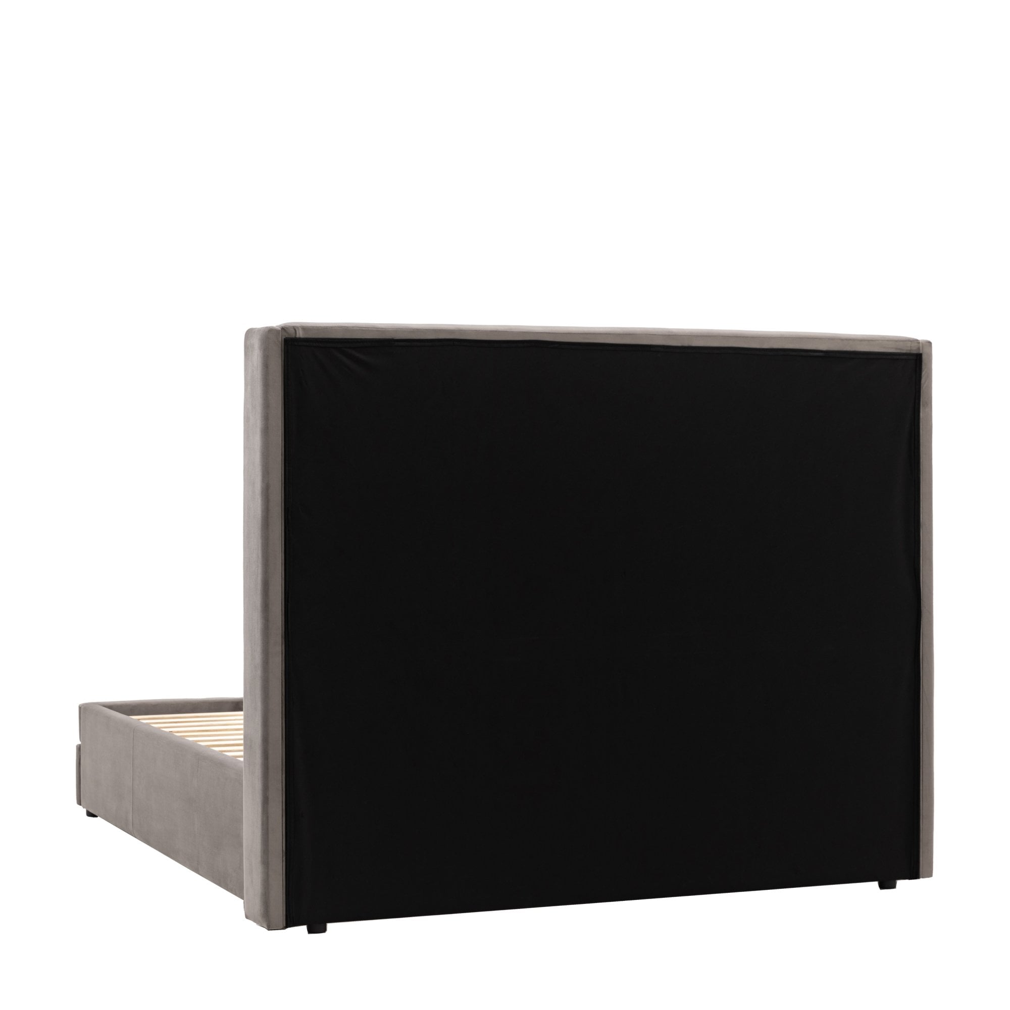 Halstead Double Bed Frame Taupe by Abode