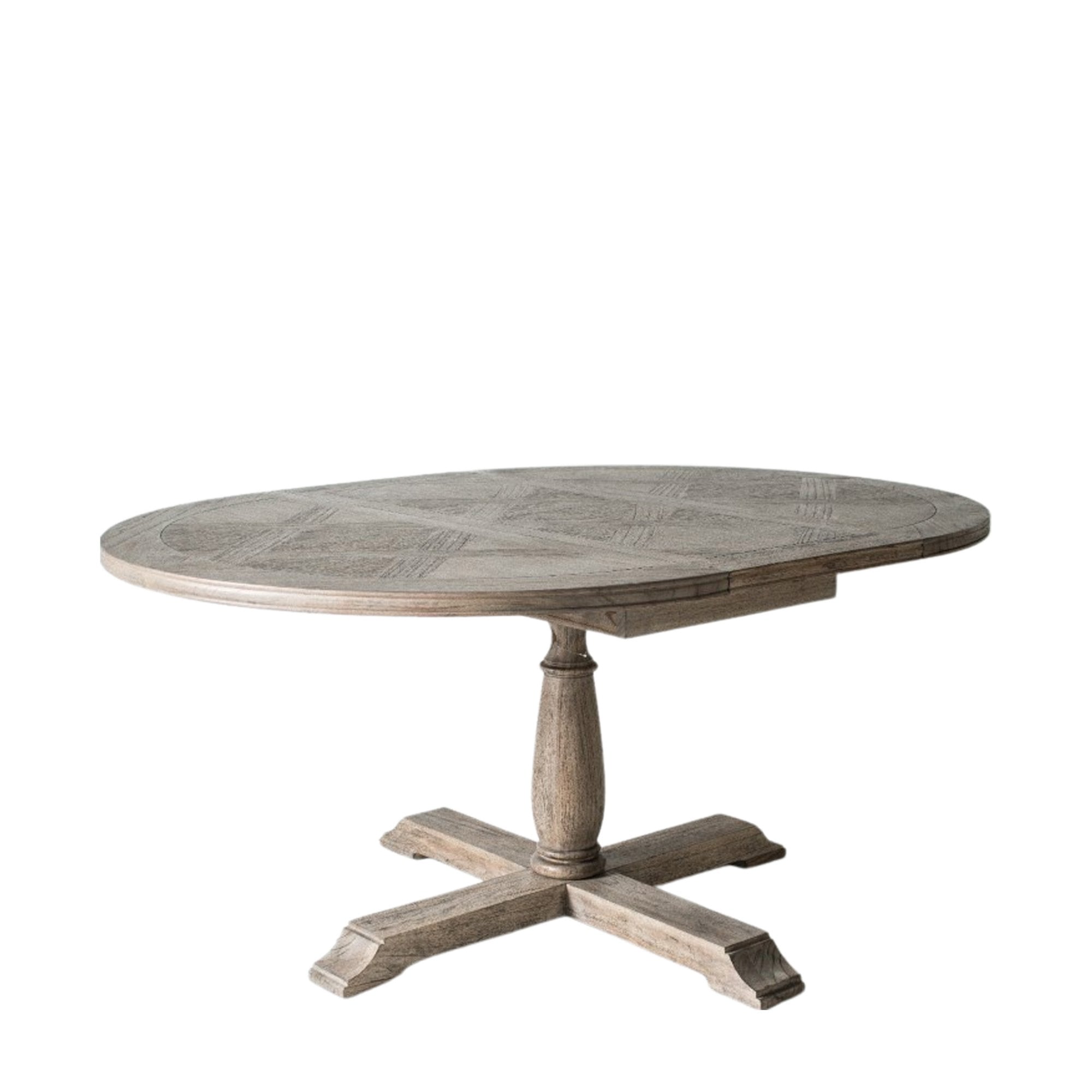 Rustique Round Extendable Dining Table by Abode