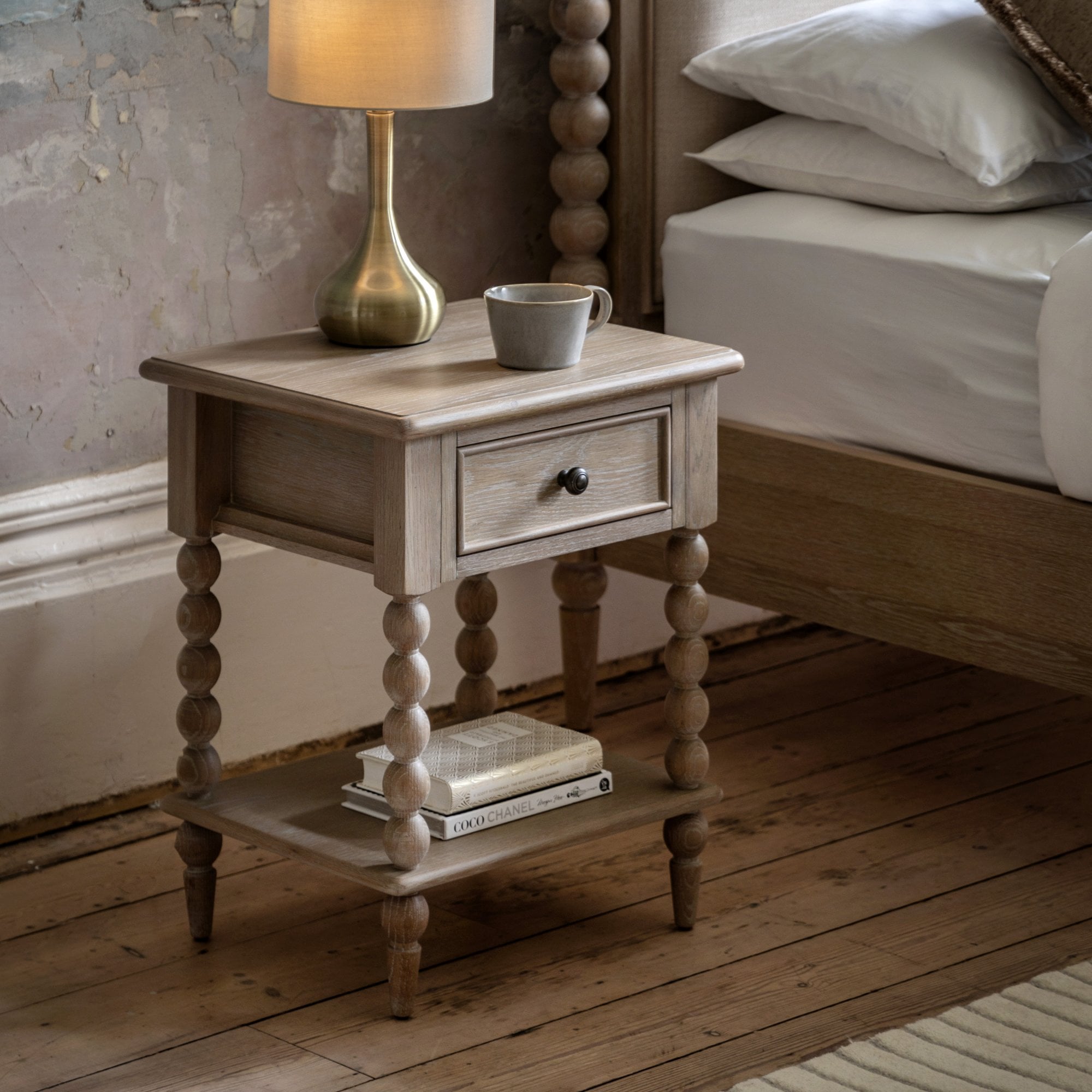 Artisan 1 Drawer Bedside Table by Abode