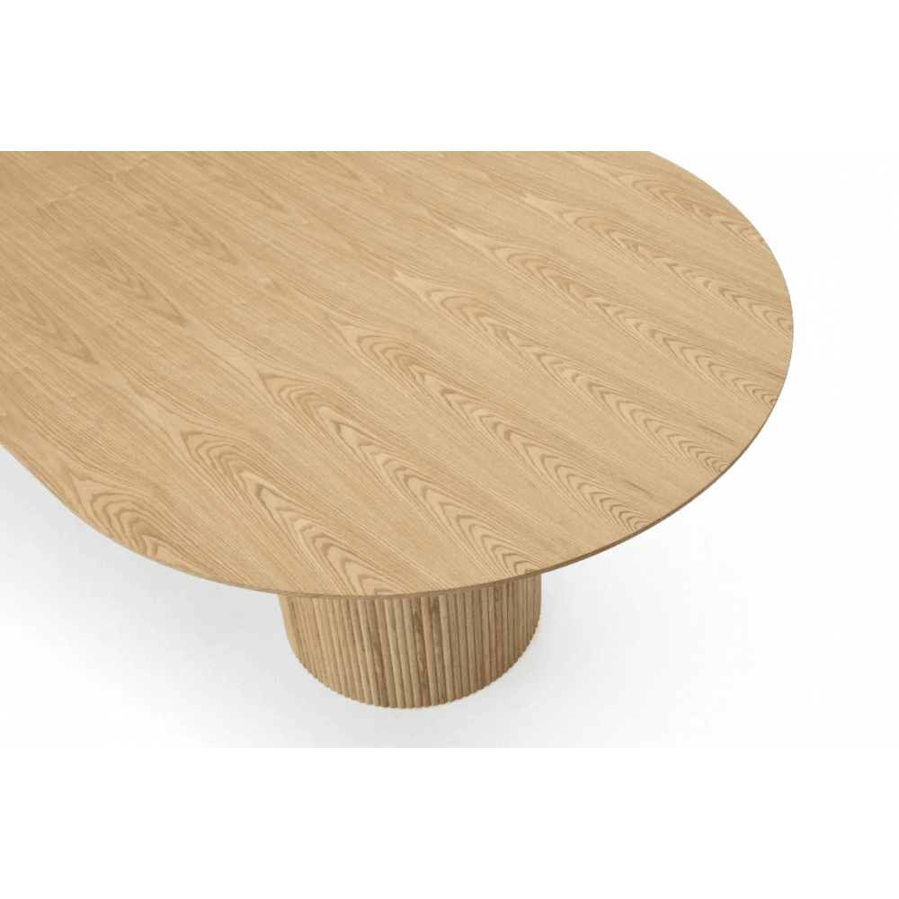 Lantine 240 Dining Table - Pill Shaped - Ash Oak by Tommy Franks