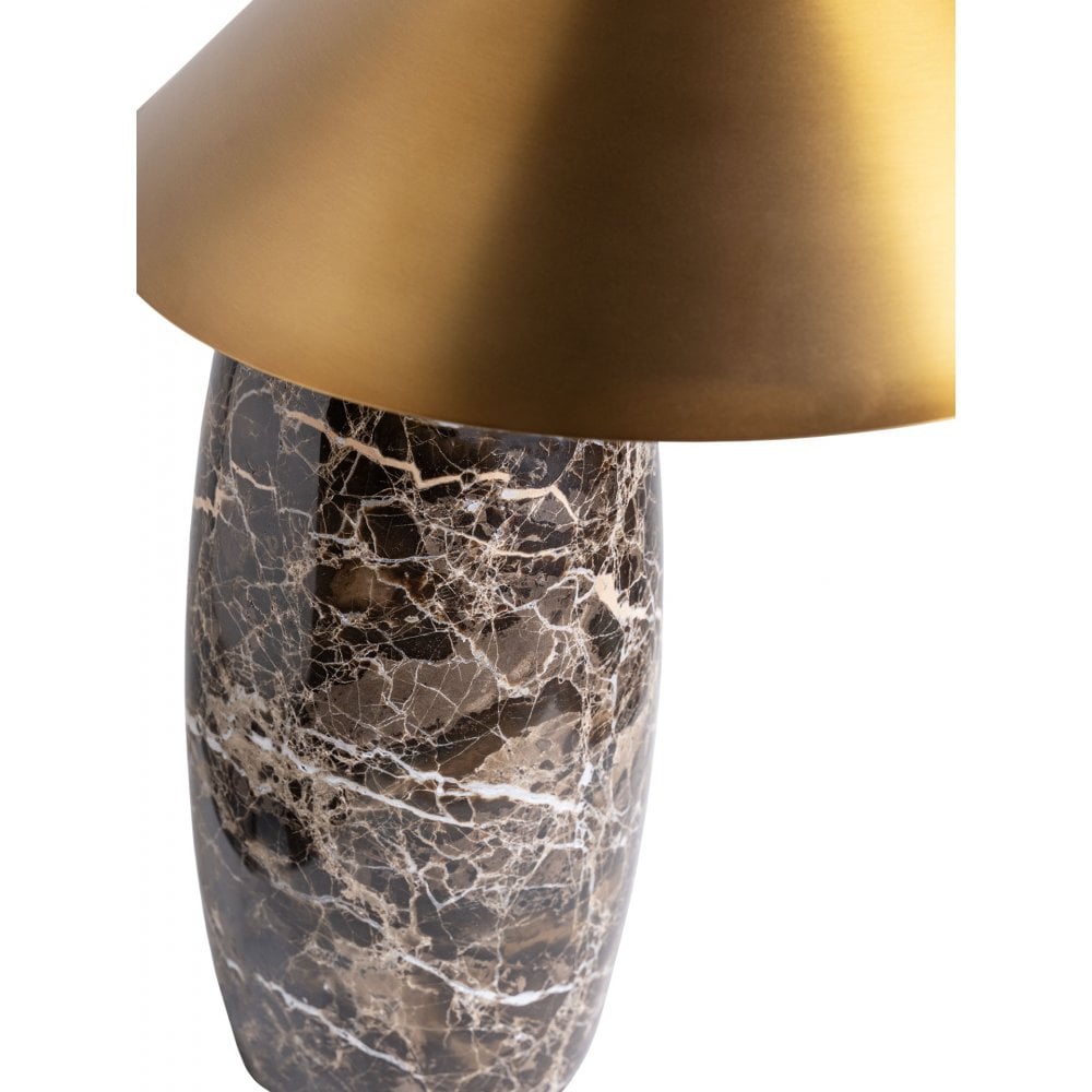 Piper Brass & Marble Table Lamp by Heathfield & Co