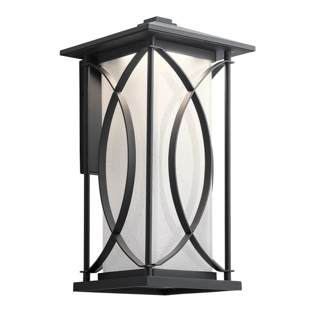 Ashbern Large 1 Light Lantern Wall Light by Quintiesse
