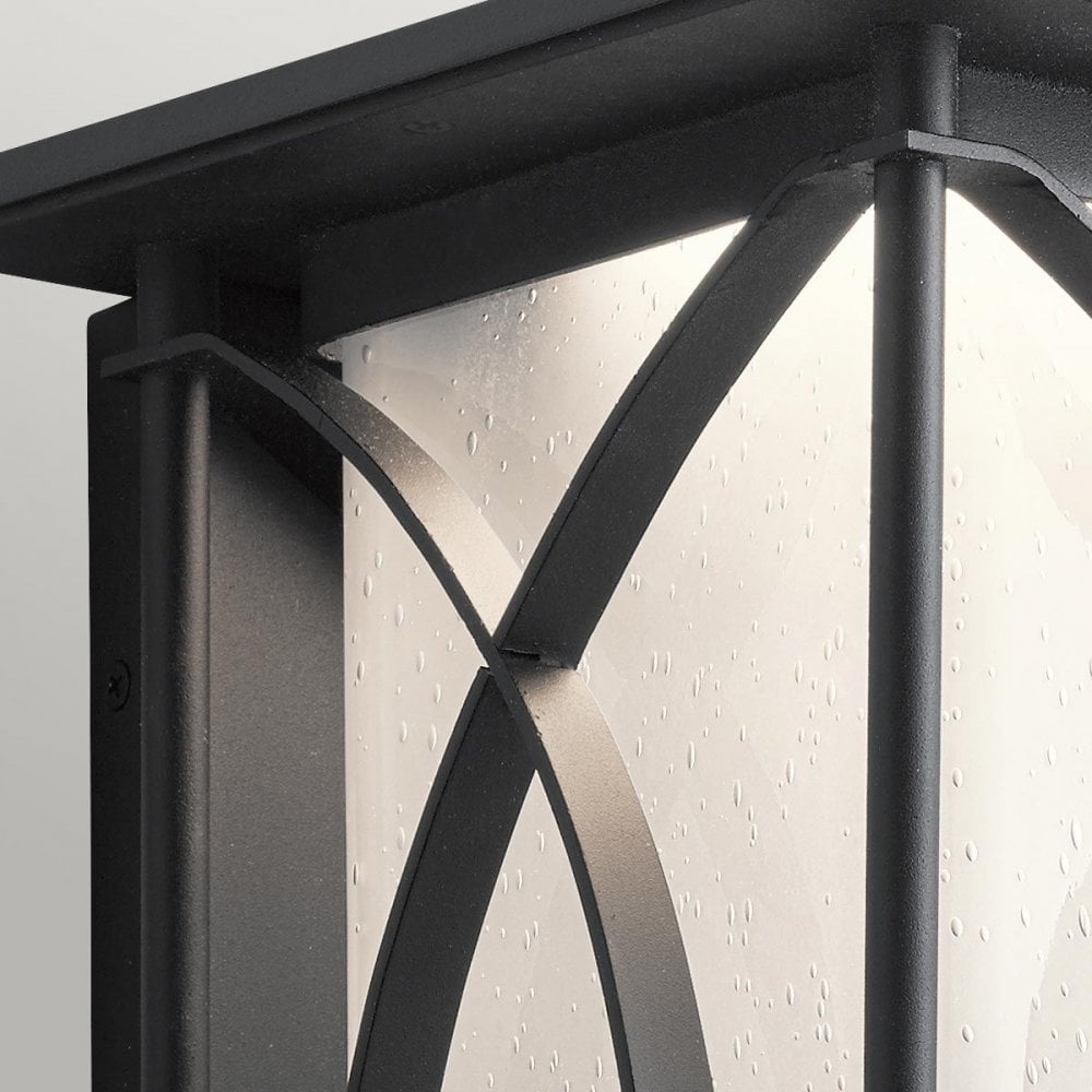 Ashbern Large 1 Light Lantern Wall Light by Quintiesse
