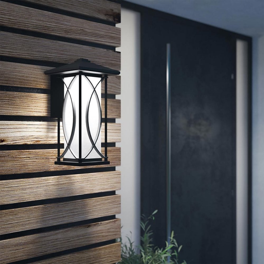 Ashbern Medium 1 Light Lantern Wall Light by Quintiesse