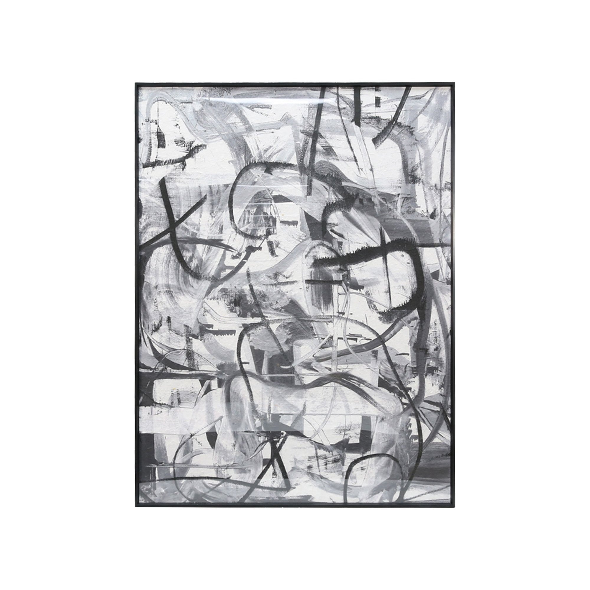 Graphite Black & Grey Print by Liang & Eimil