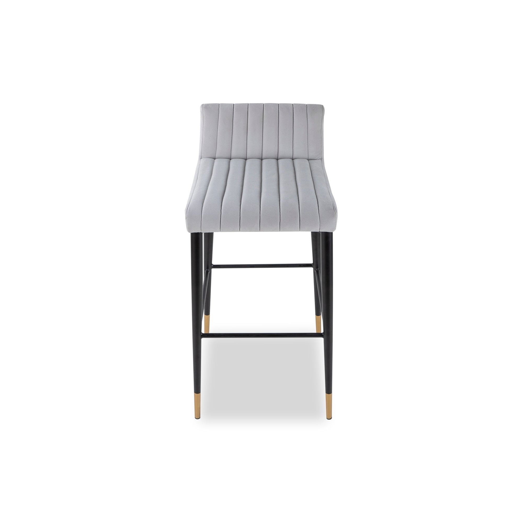Coltrane Toscana Misty Velvet Bar Stool by Liang & Eimil