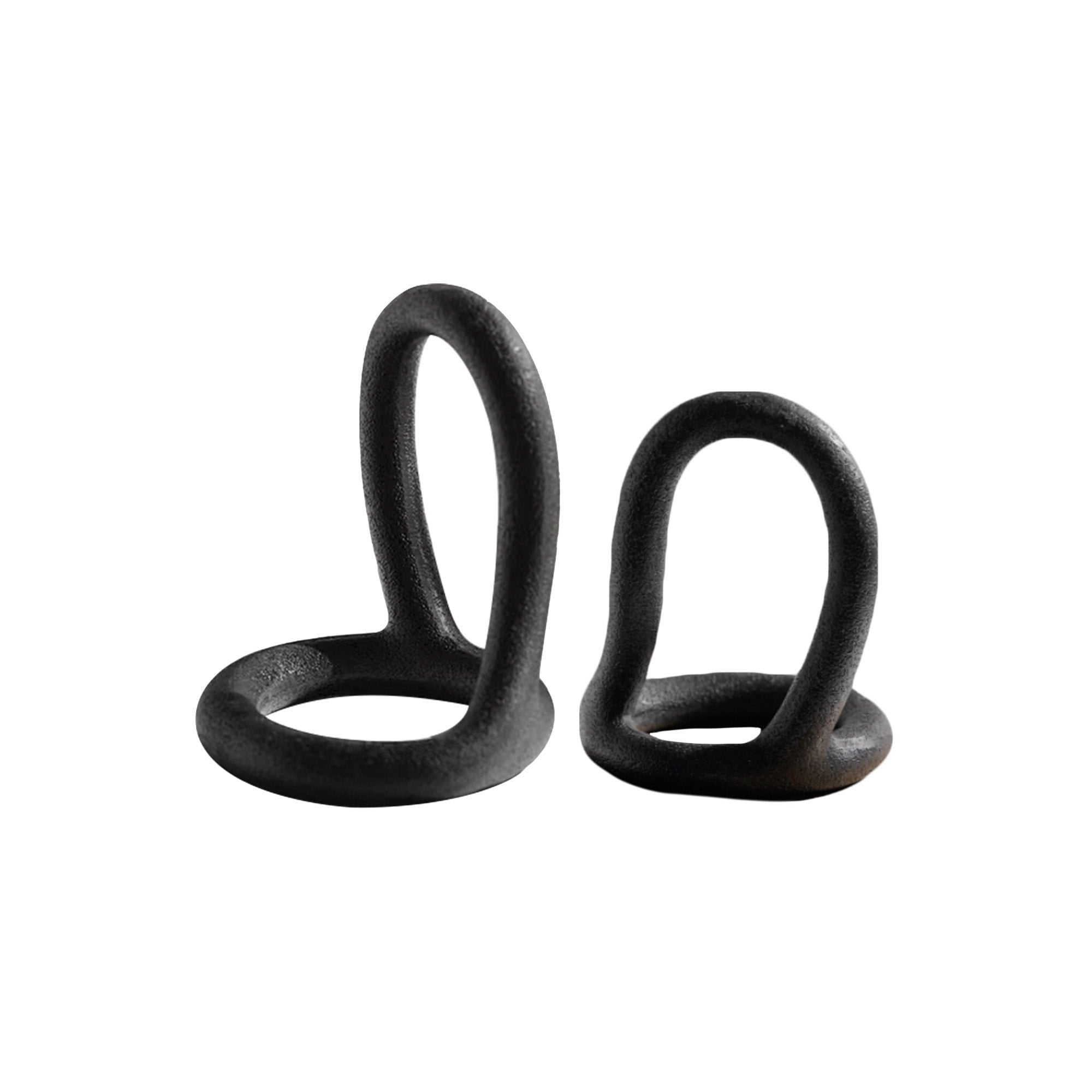 Como Black Resin Bookends by Liang & Eimil
