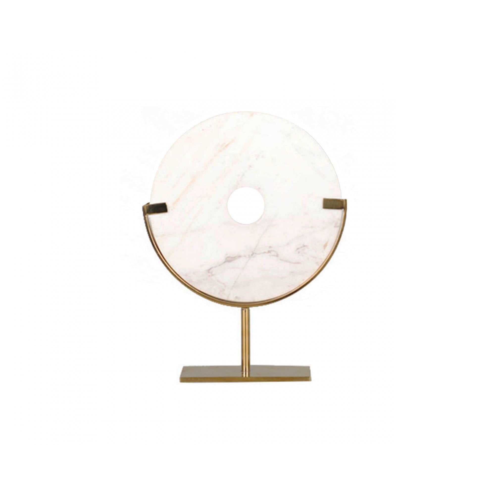 Marble Brass & Stainless Steel Sculpture by Liang & Eimil