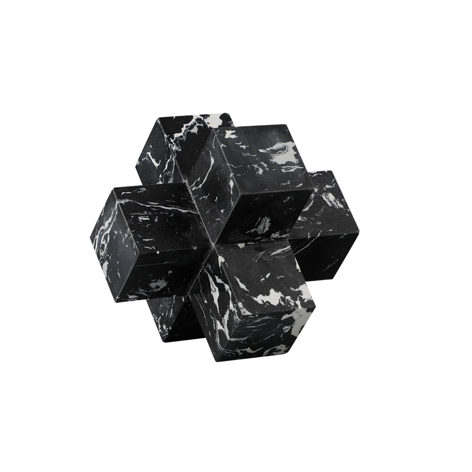 Marble Large Black Marble Sculpture by Liang & Eimil