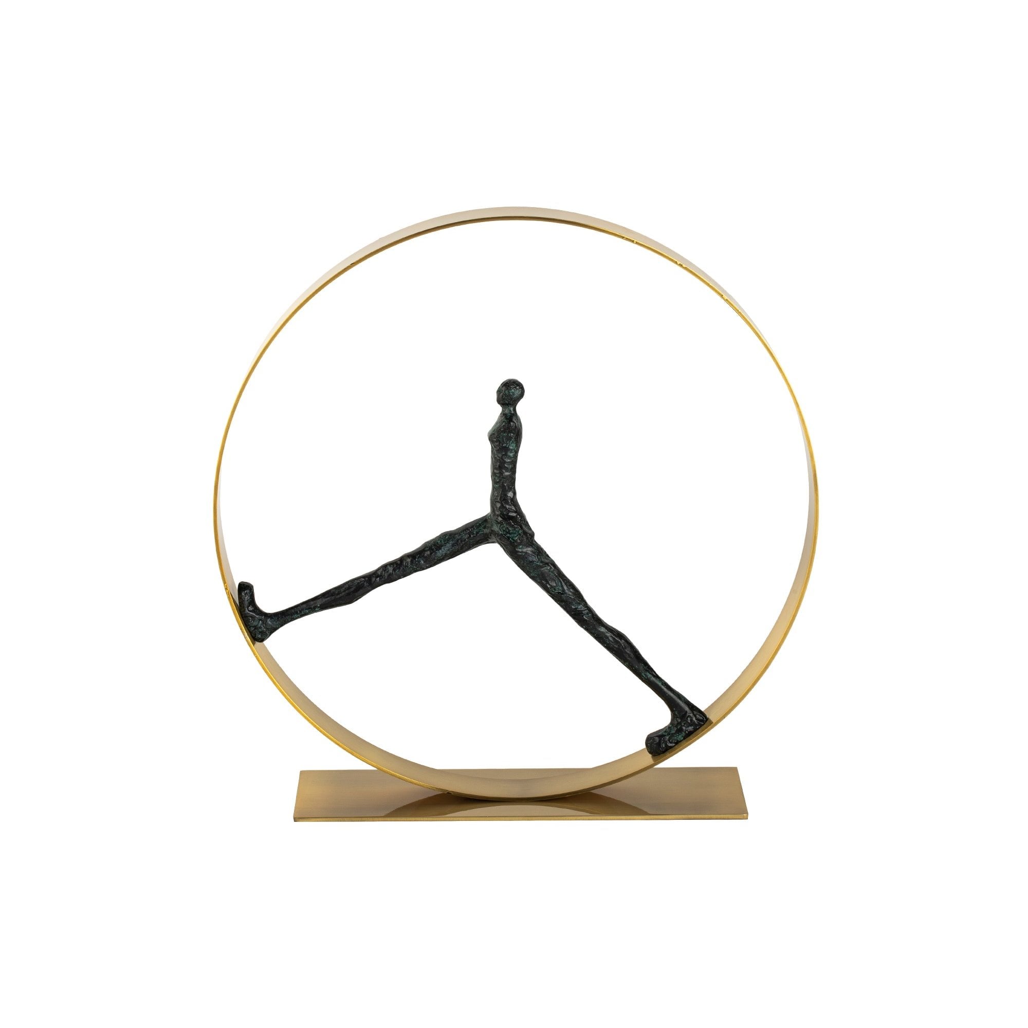 Miton Antique Brass Sculptures by Liang & Eimil