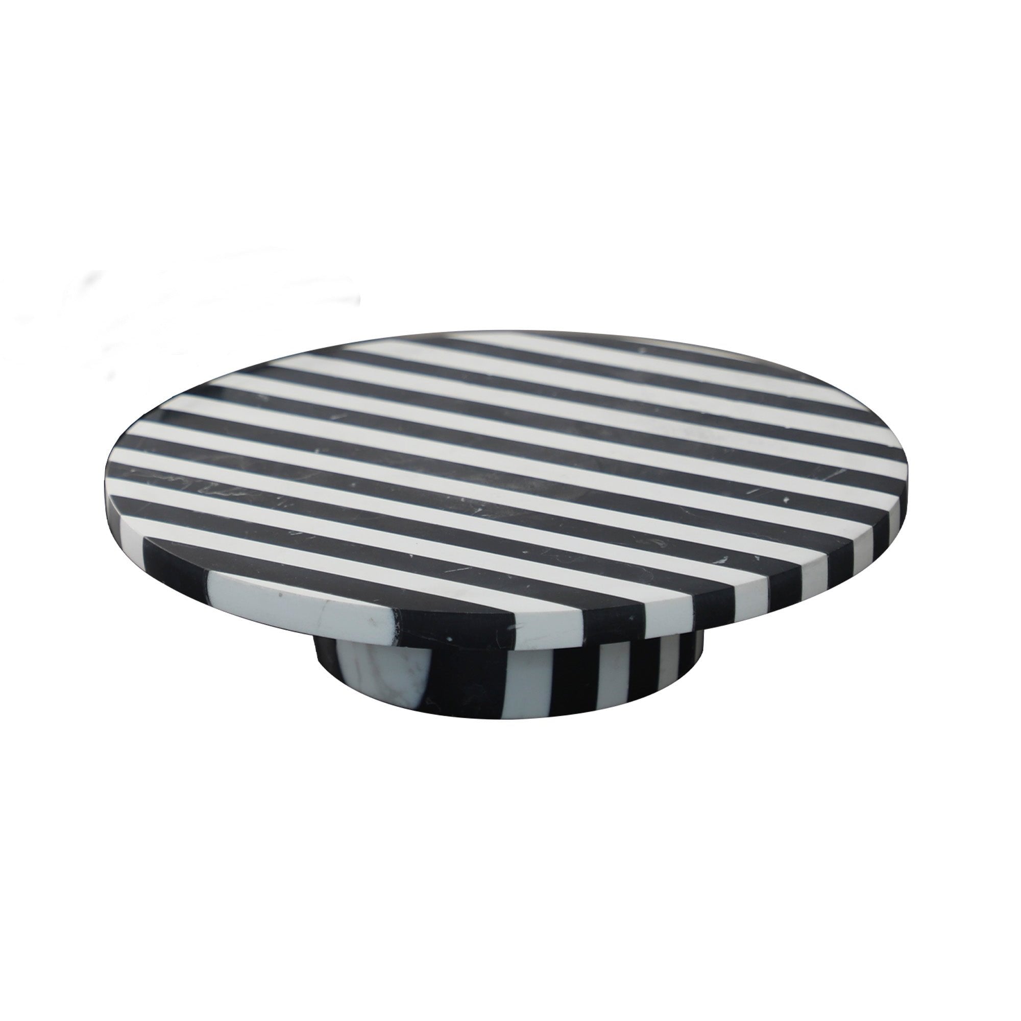 Monochrome Black & White Marble Tray by Liang & Eimil