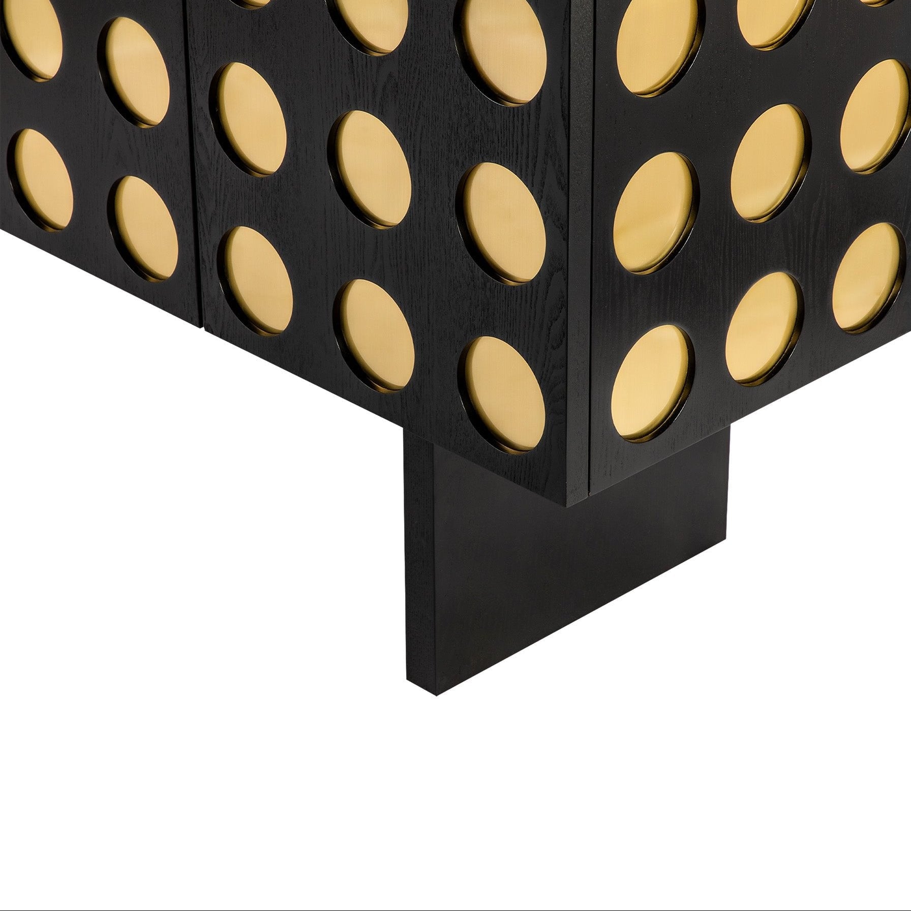 Montana Sideboard Black Ash Wood & Brushed Brass by Liang & Eimil