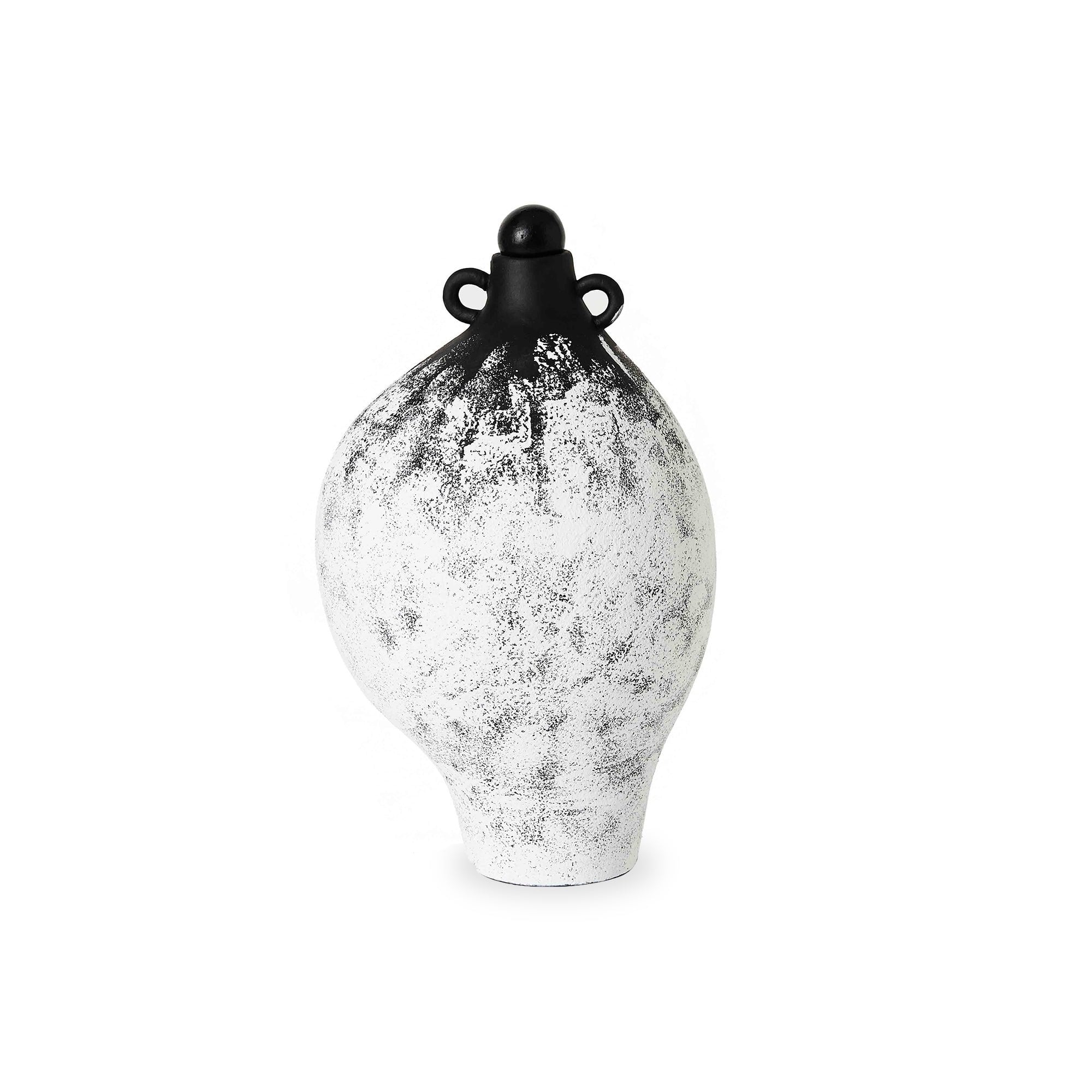 Paio Ceramic Black & White Gradient Vase by Liang & Eimil