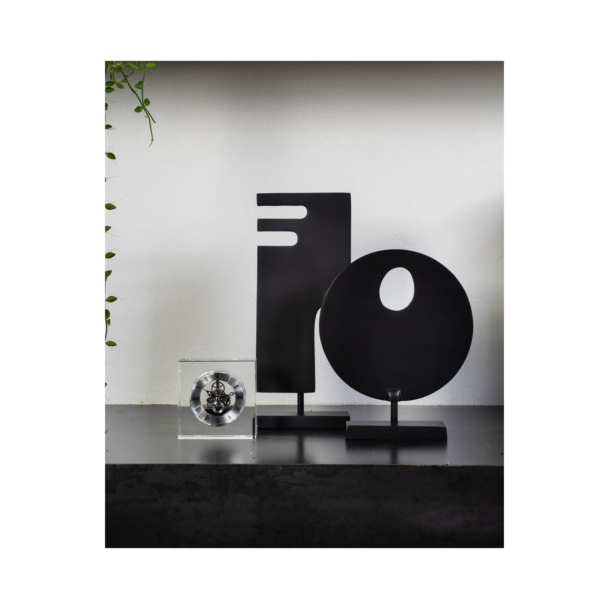 Pavilion Sculpture Black Metal by Liang & Eimil