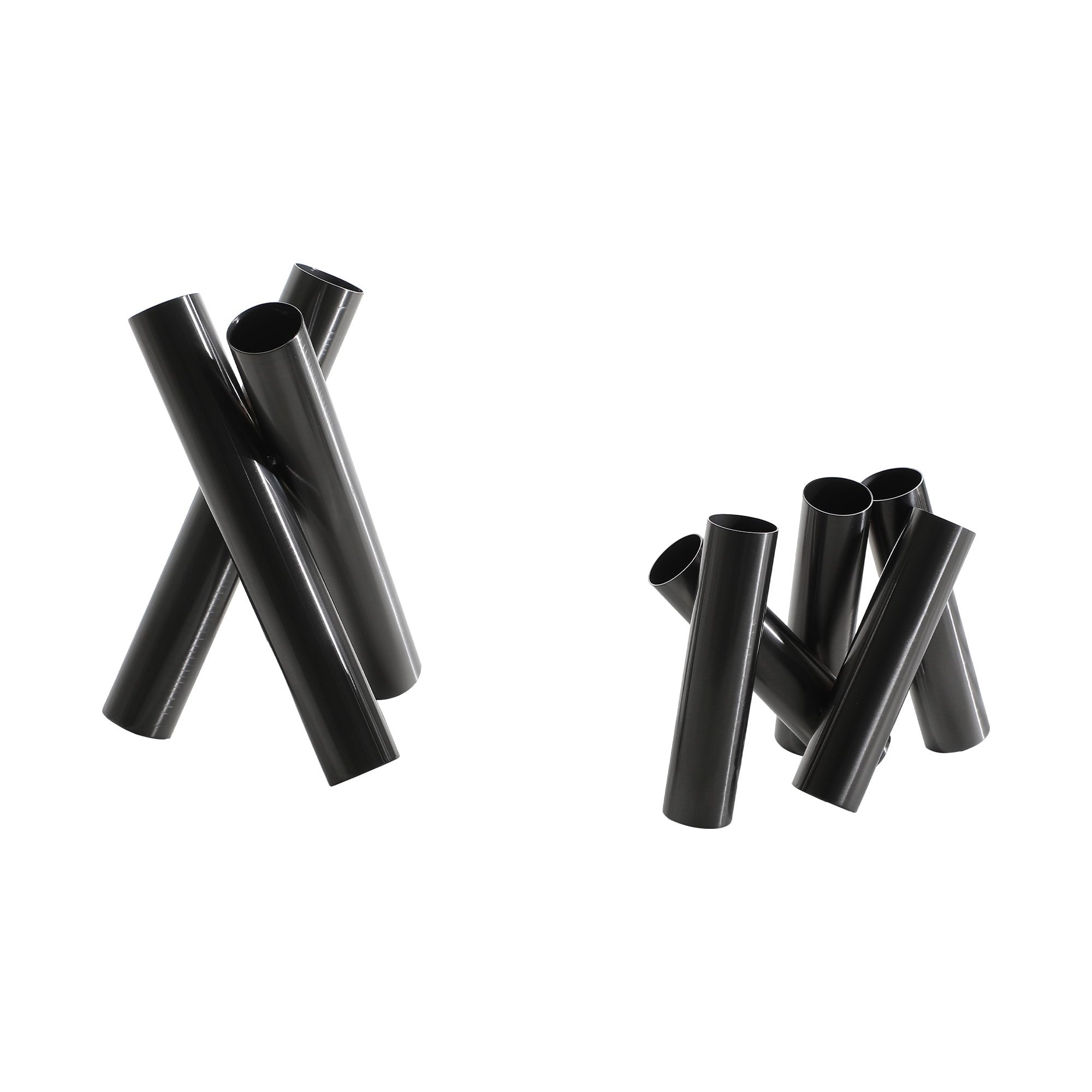 Rex Vase Small Black Stainless Steel by Liang & Eimil