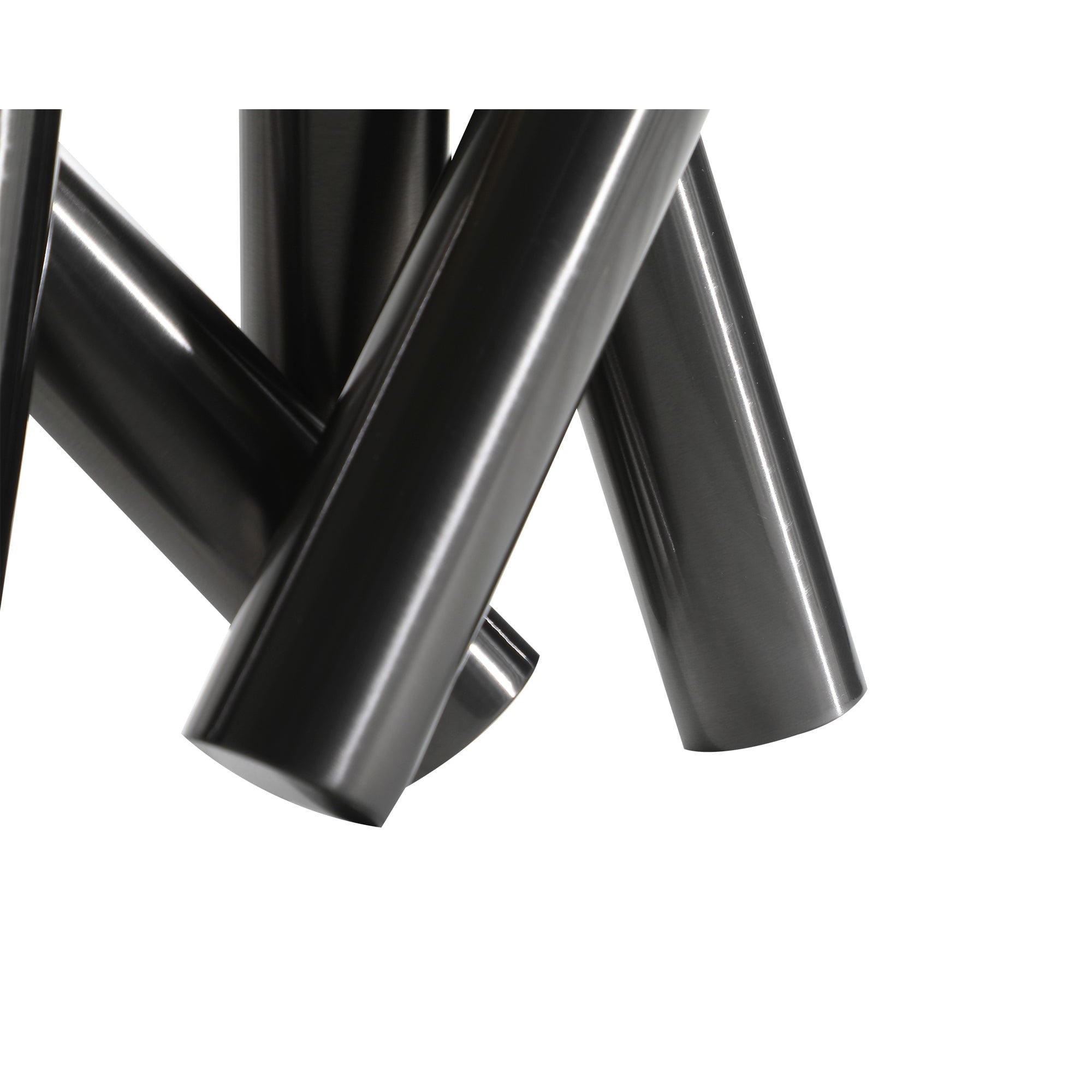 Rex Vase Small Black Stainless Steel by Liang & Eimil