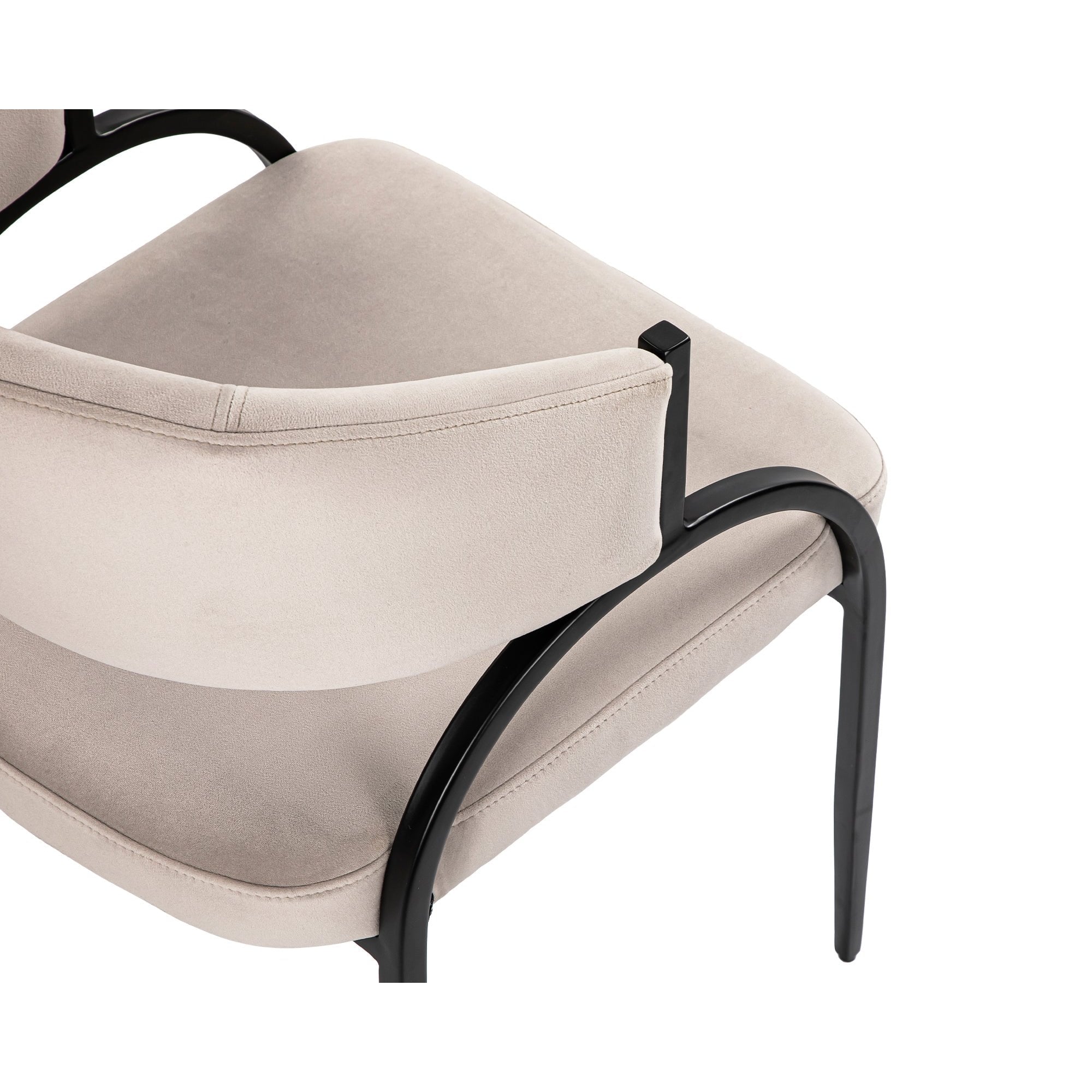 Pavilion Megan Light Grey Fabric Dining Chair by Liang & Eimil