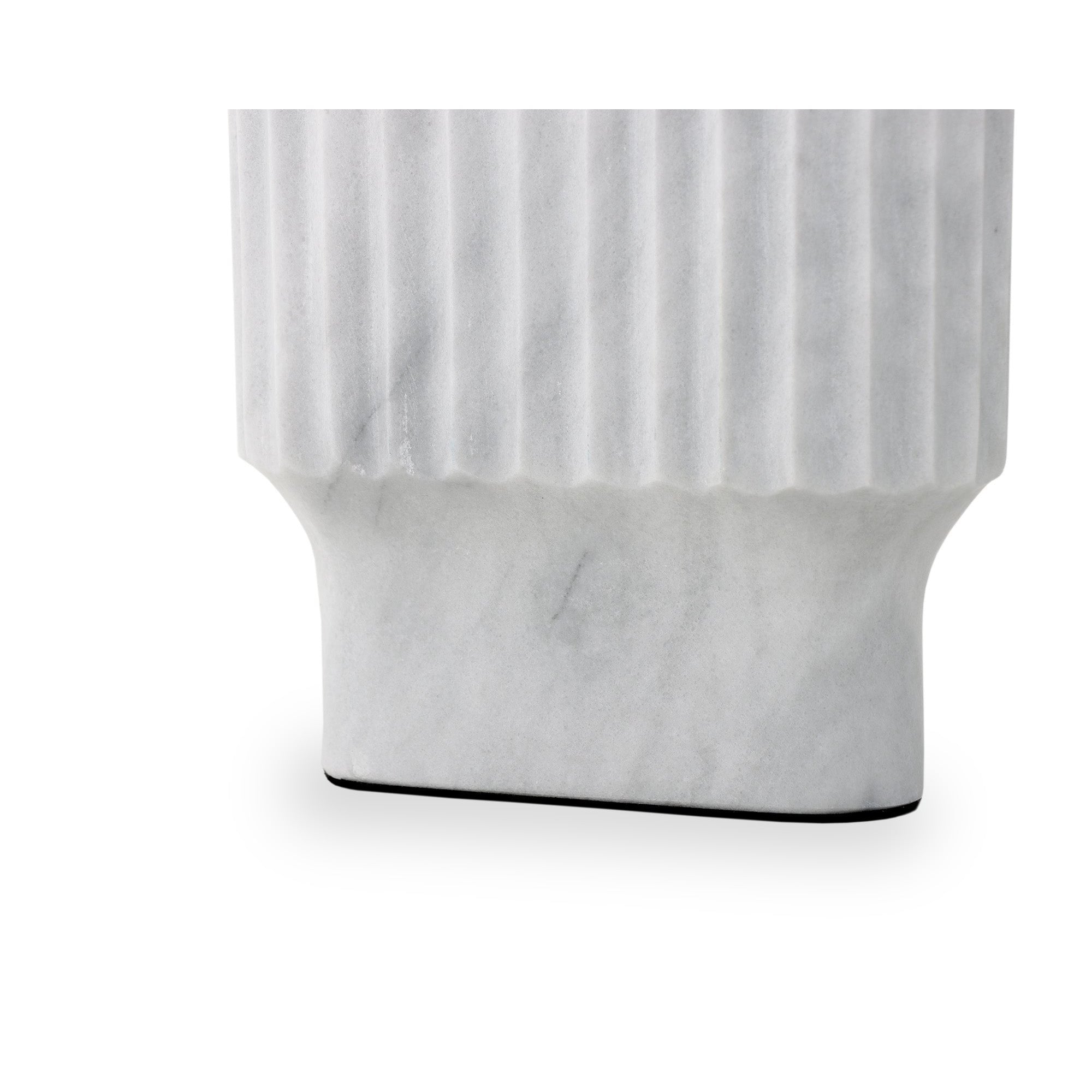 Renzo White Marble Vase by Liang & Eimil