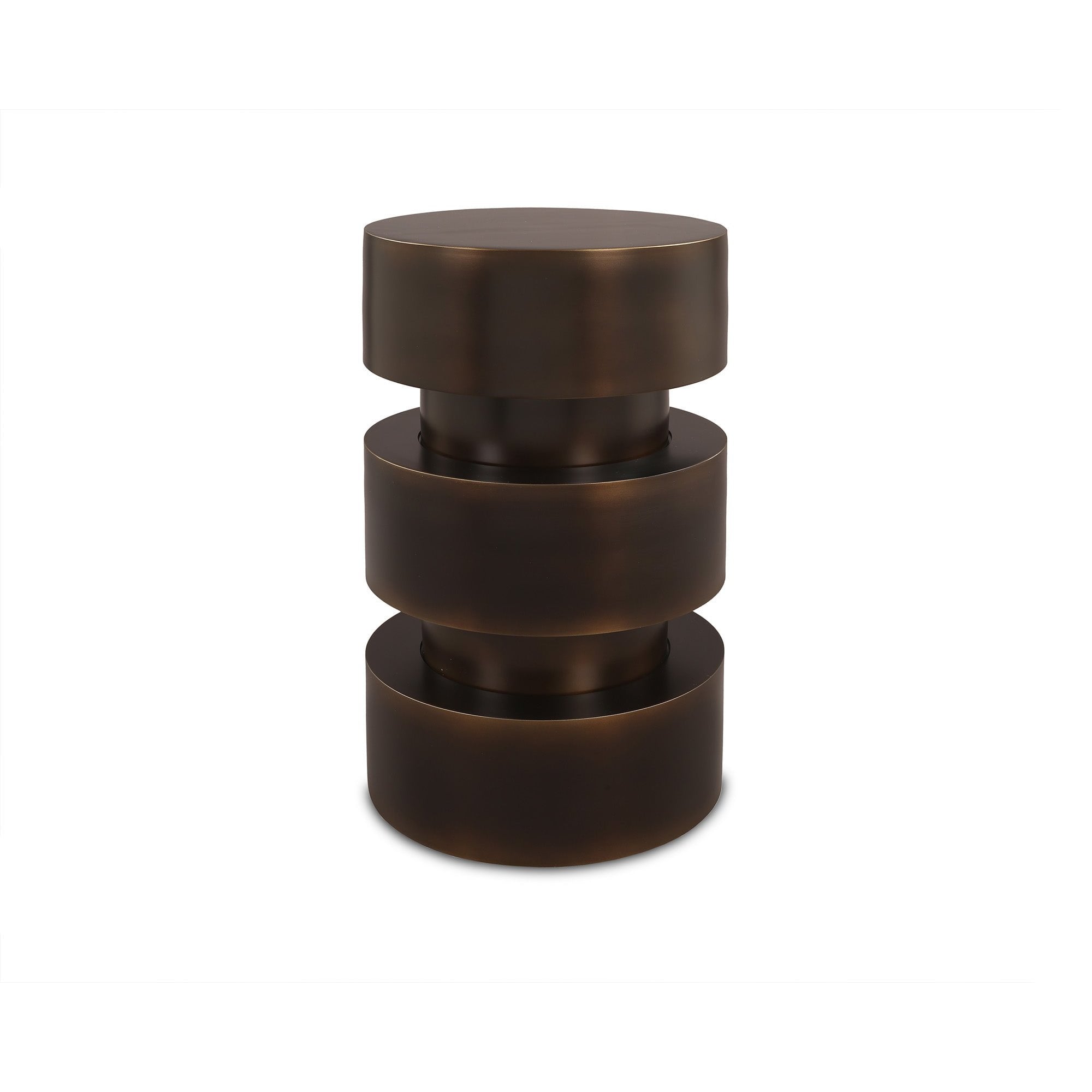 Gascon Dark Bronze Side Table by Liang & Eimil