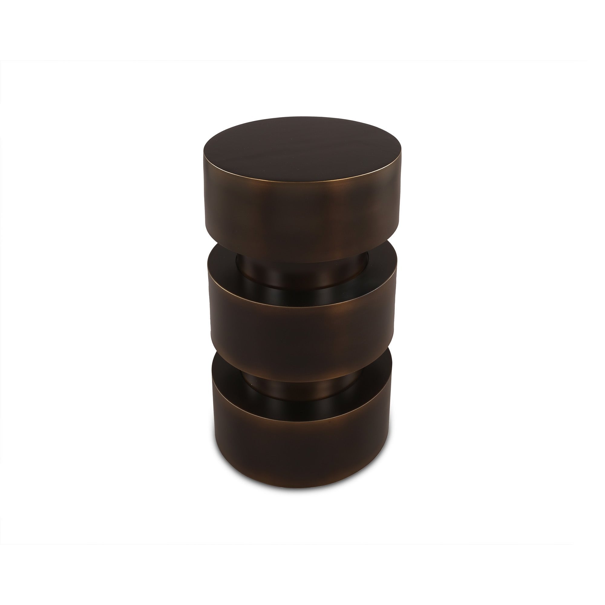 Gascon Dark Bronze Side Table by Liang & Eimil
