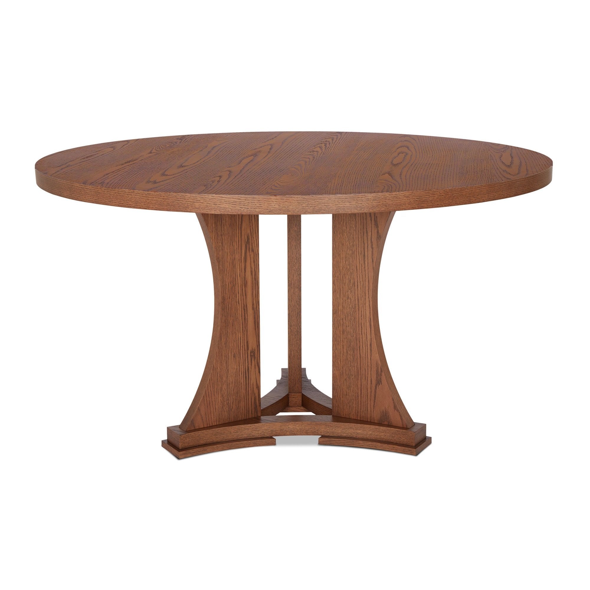 Trevi Brushed Brown Ash Wood Dining Table by Liang & Eimil