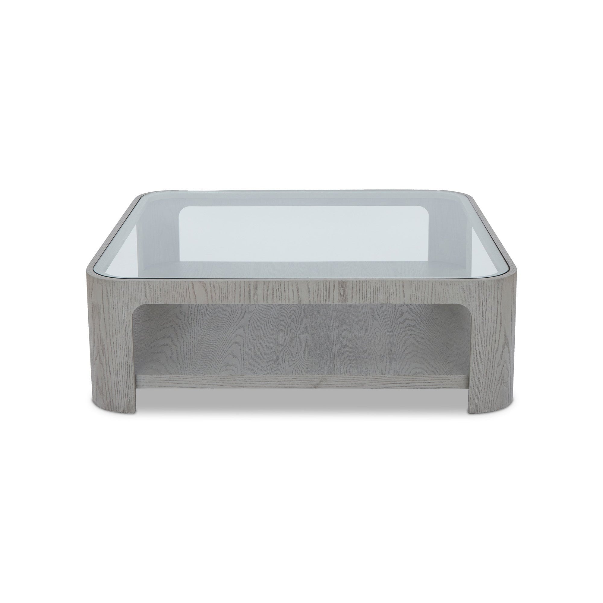 Espiga Silver Black & Glass Coffee Table by Liang & Eimil