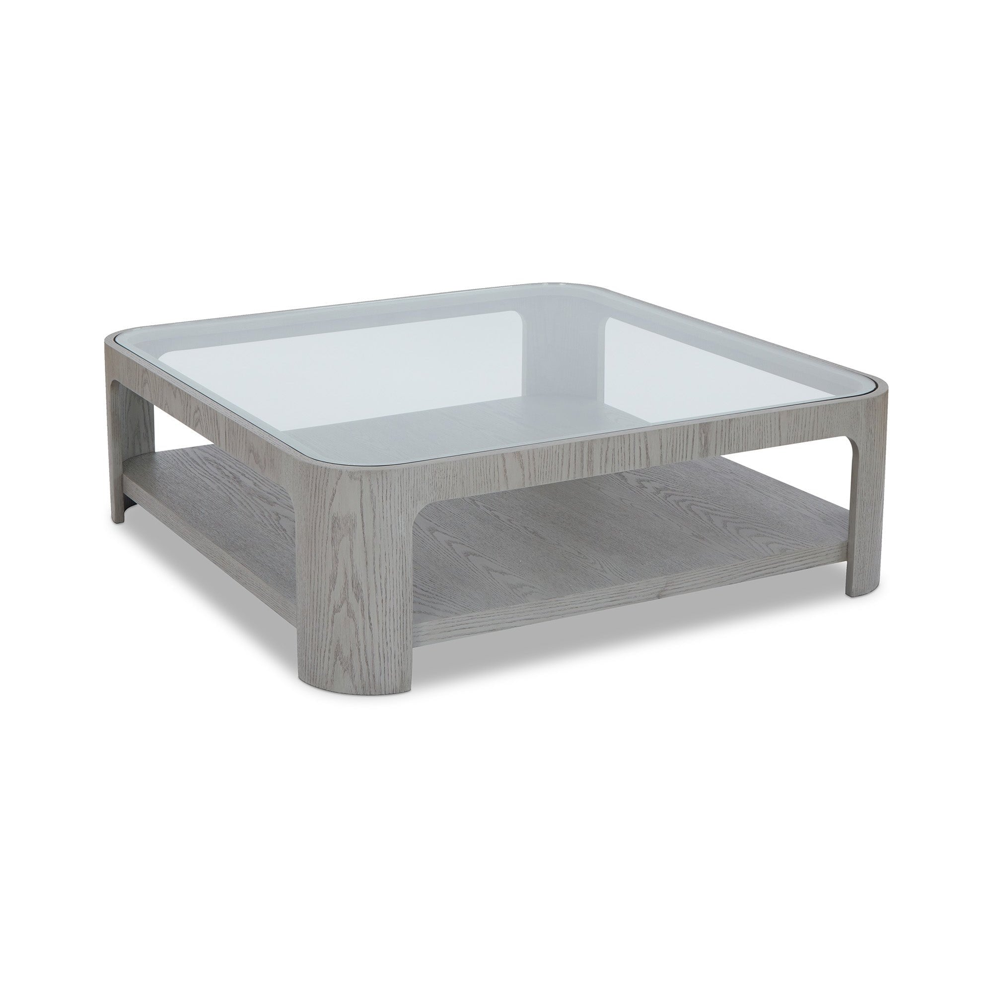 Espiga Silver Black & Glass Coffee Table by Liang & Eimil