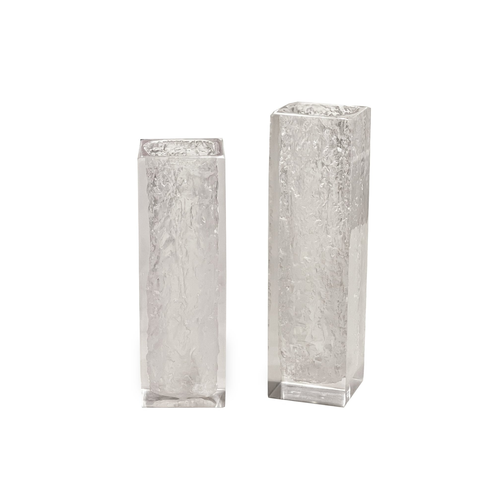 Moore Large Clear Resin Vase by Liang & Eimil