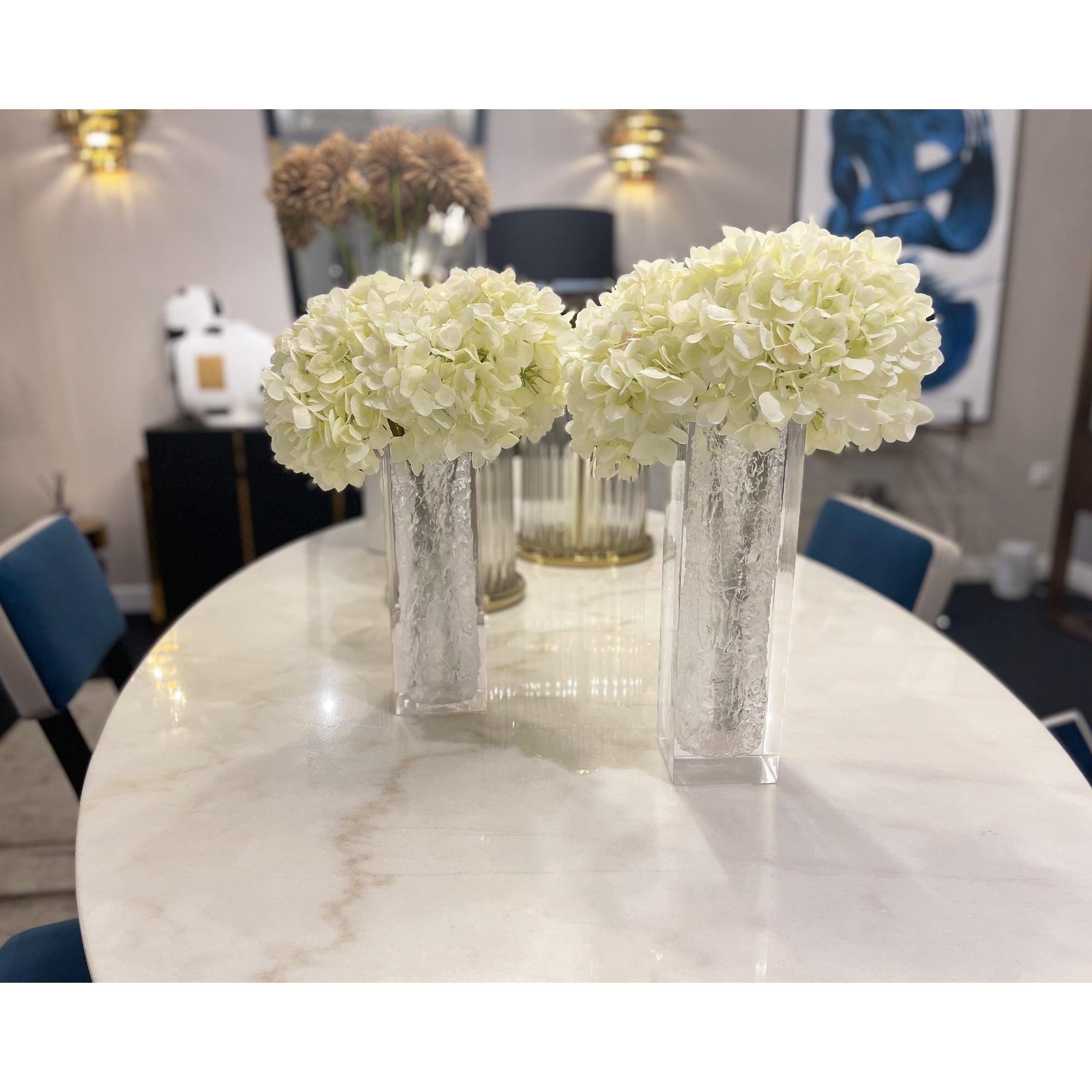 Moore Large Clear Resin Vase by Liang & Eimil