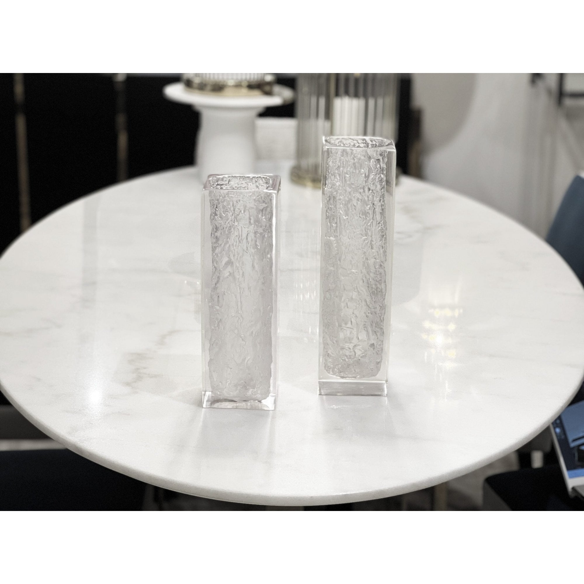 Moore Large Clear Resin Vase by Liang & Eimil