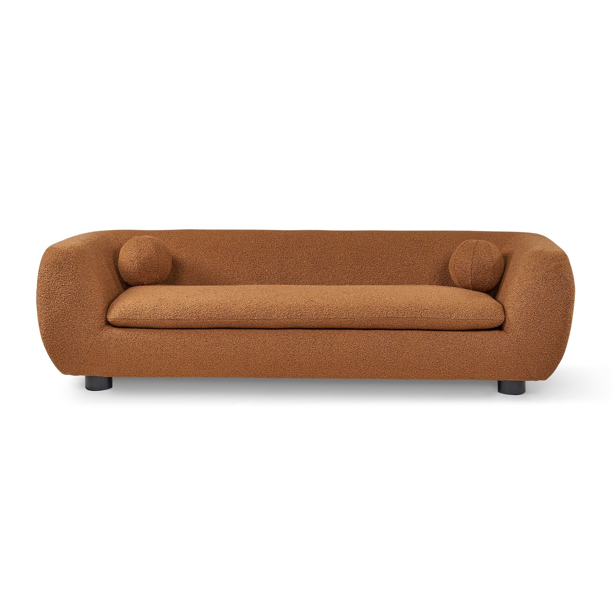Hudson Beau Clay Boucle Fabric Sofa by Liang & Eimil
