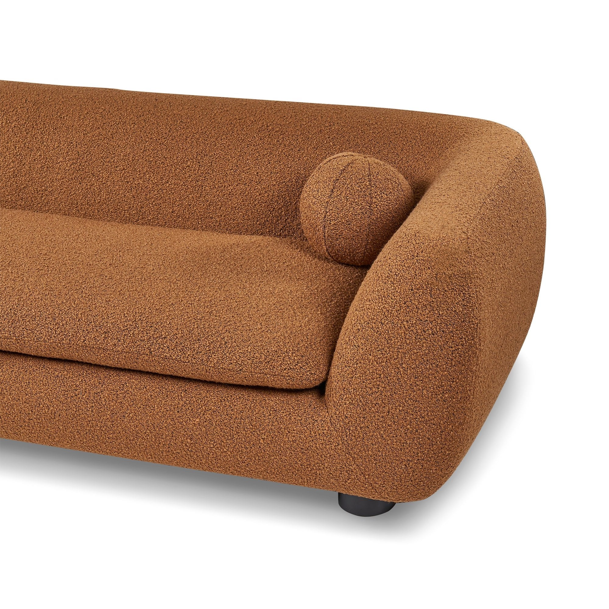Hudson Beau Clay Boucle Fabric Sofa by Liang & Eimil