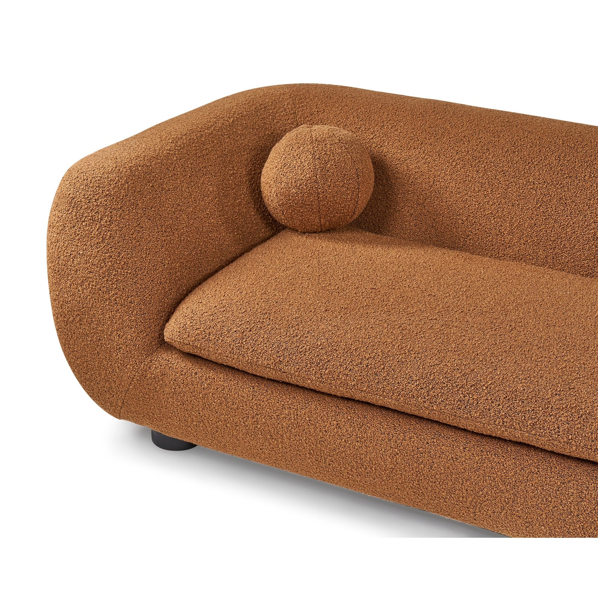 Hudson Beau Clay Boucle Fabric Sofa by Liang & Eimil