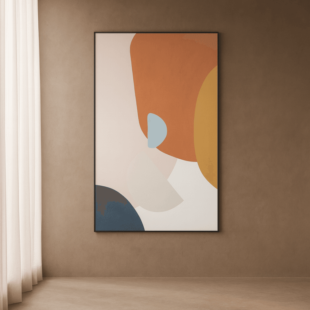 Crimson Oil Canvas by Tommy Franks