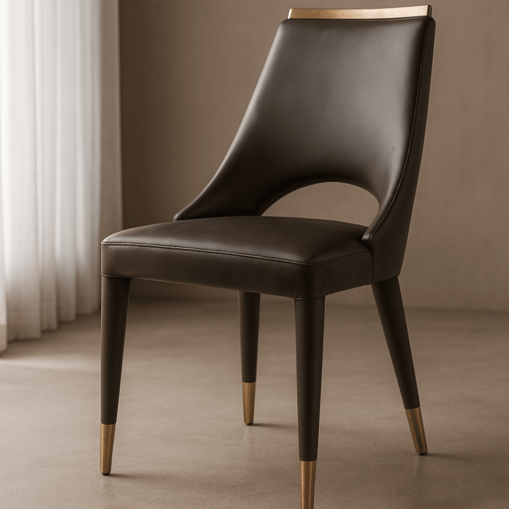Millie Dark Grey Dining Chair Set of 2 by Tommy Franks