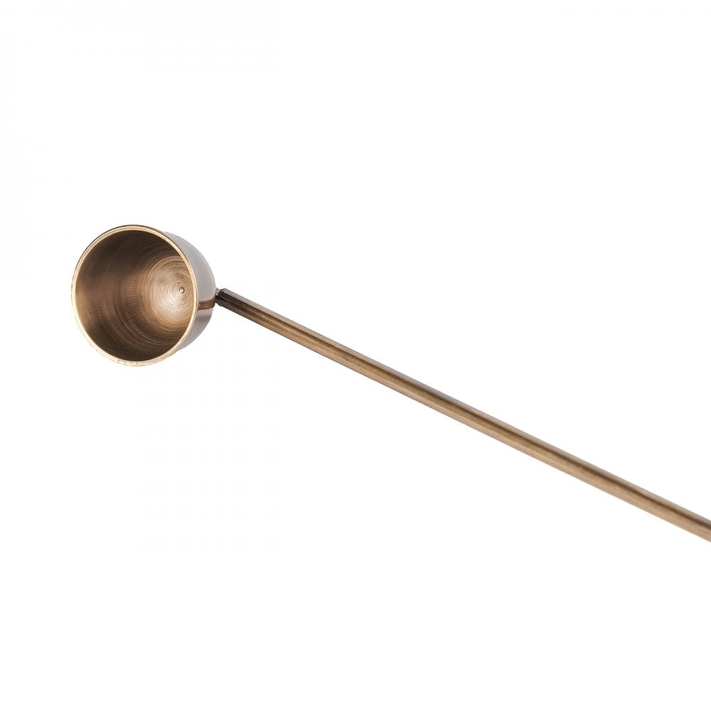 Harris Antique Brass Candle Snuffer with Bone Inlay Handle by Libra Interiors