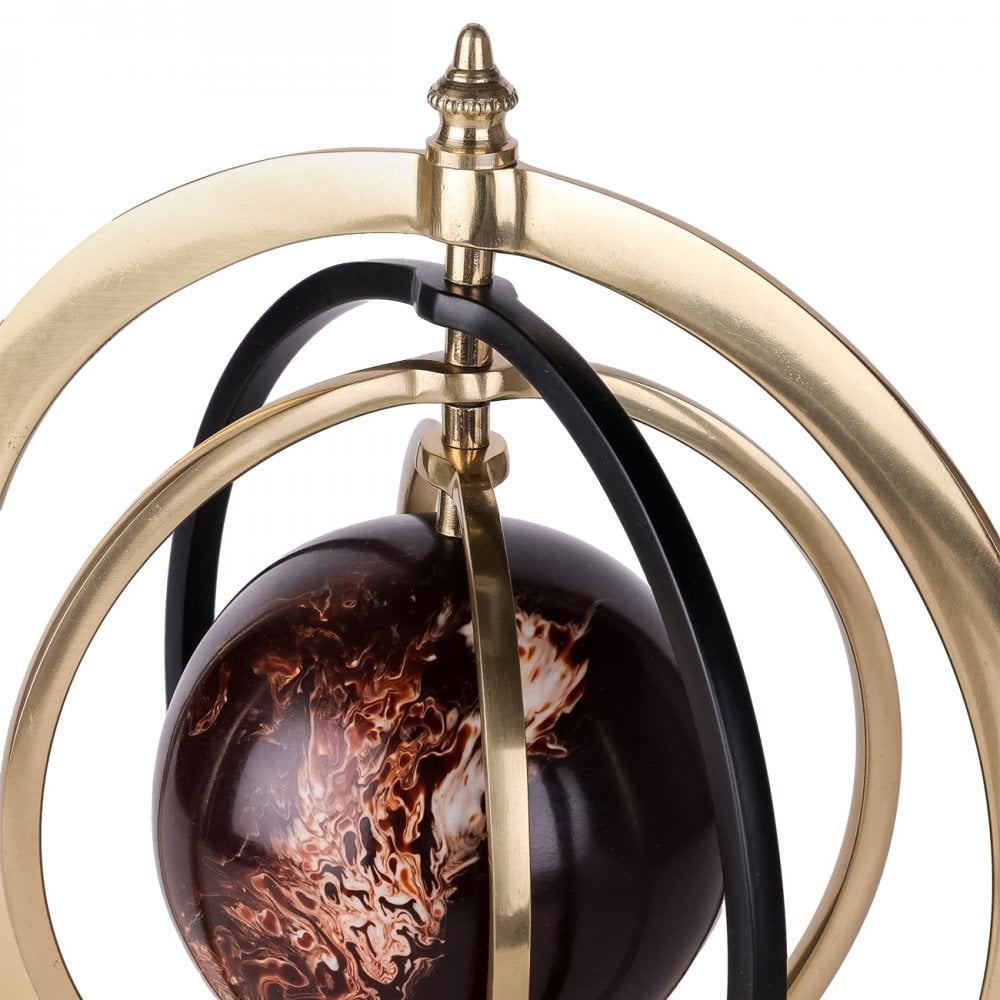 Kingsley Armillary with Marble Globe by Libra Interiors