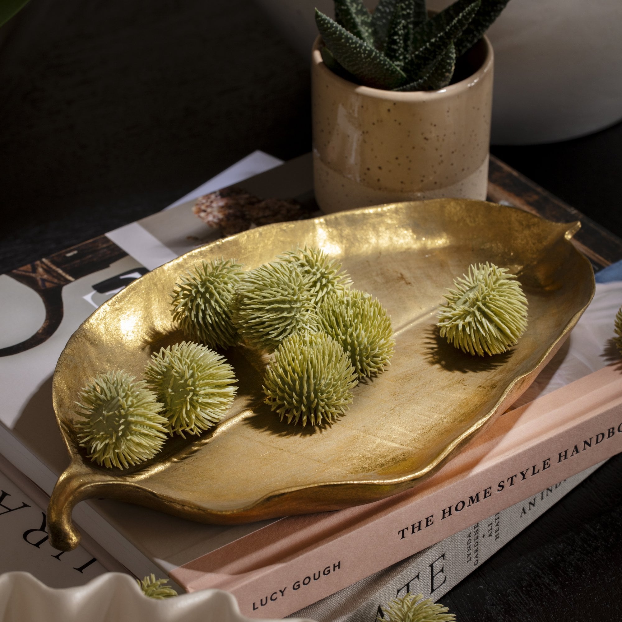 Small Gold Leaf Dish by Kensington