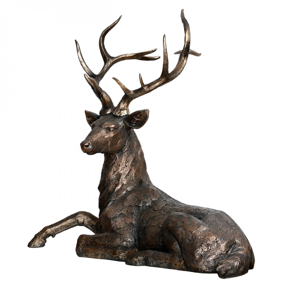 Ewan Regal Lying Down Stag by Libra Interiors