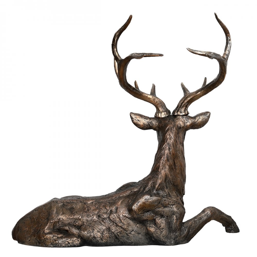 Ewan Regal Lying Down Stag by Libra Interiors