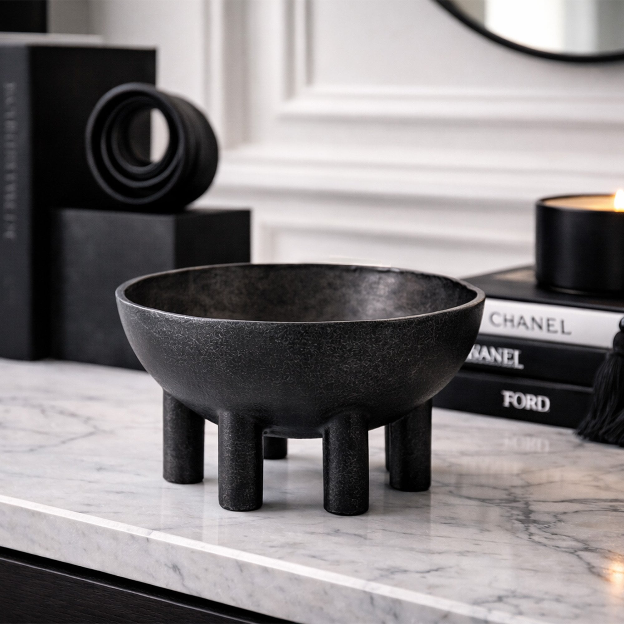 Lunessa Bowl - Black Iron by Liang & Eimil