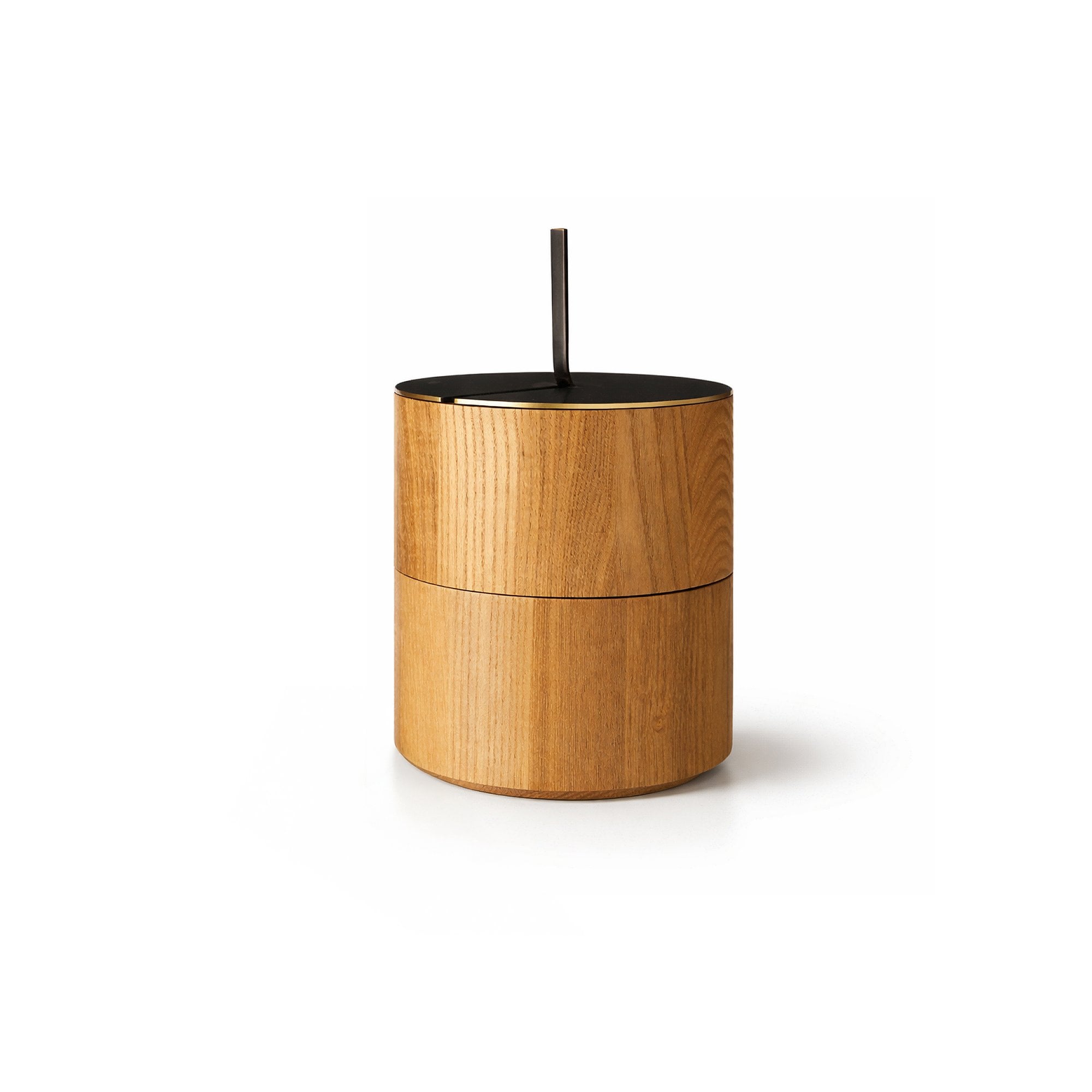 Savina Large Box - Brown Wood/Metal by Liang & Eimil