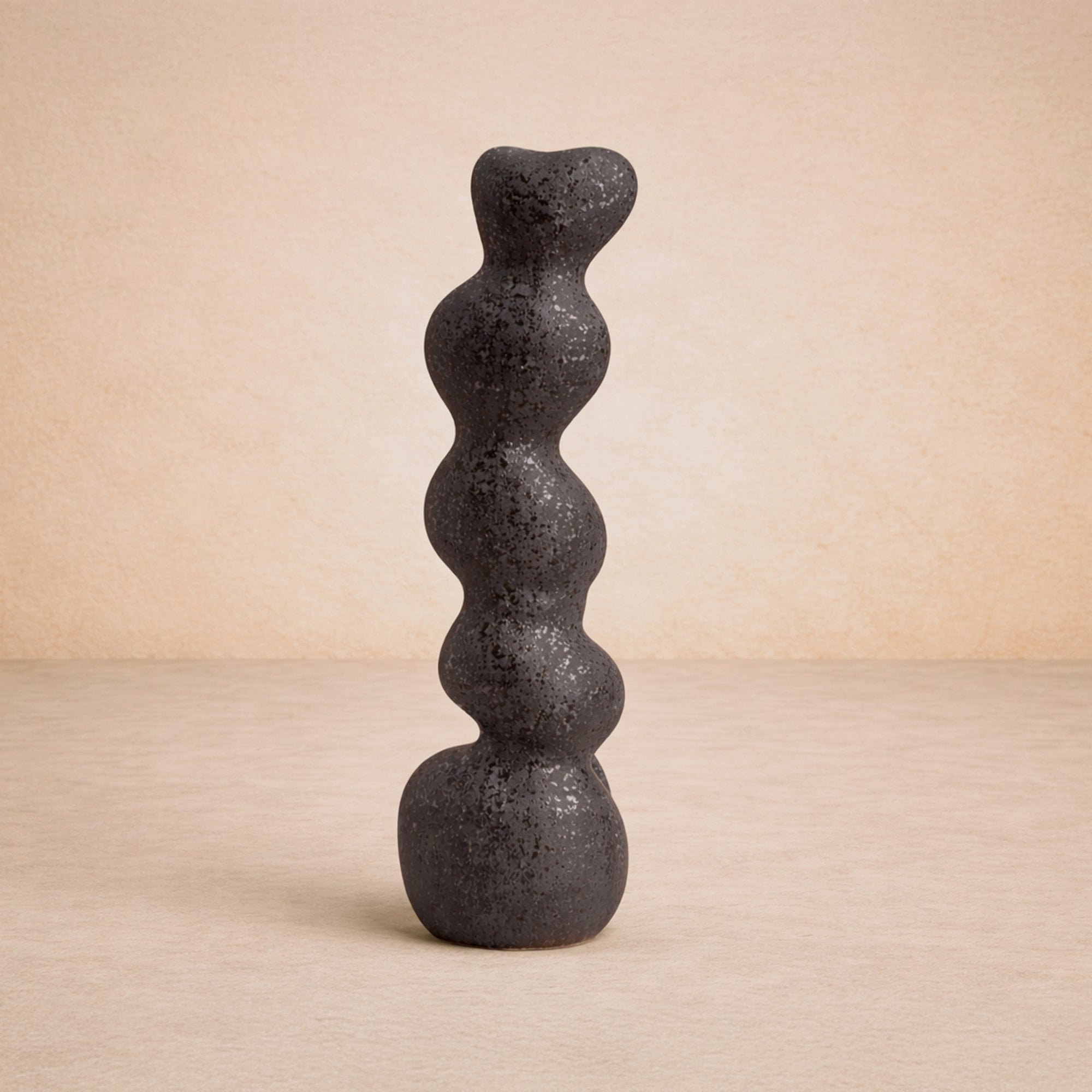 Ravena Large Charcoal Ceramic Sculpture by Liang & Eimil