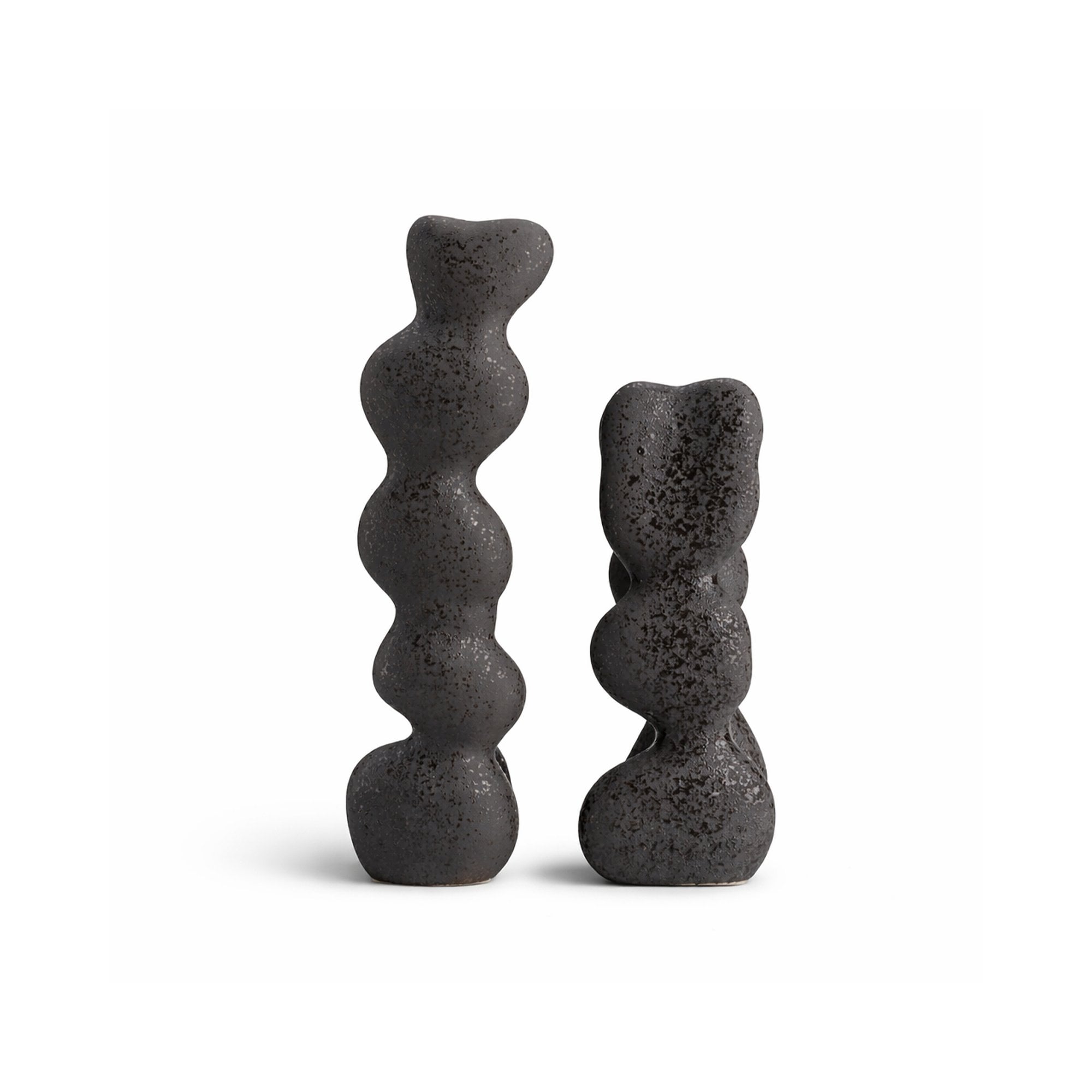 Ravena Large Charcoal Ceramic Sculpture by Liang & Eimil